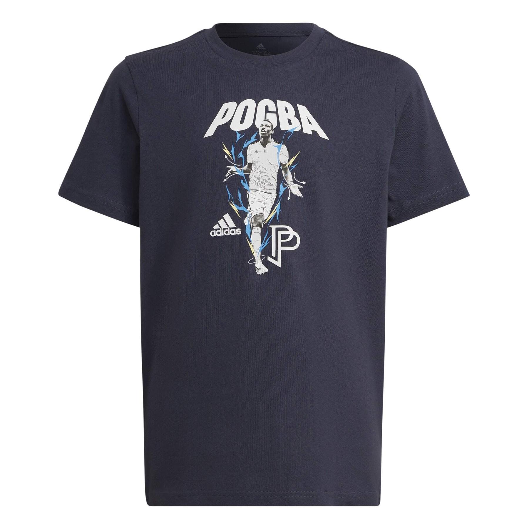 4065415810008 - Grafisches Fußball-T-Shirt Kind adidas Pogba