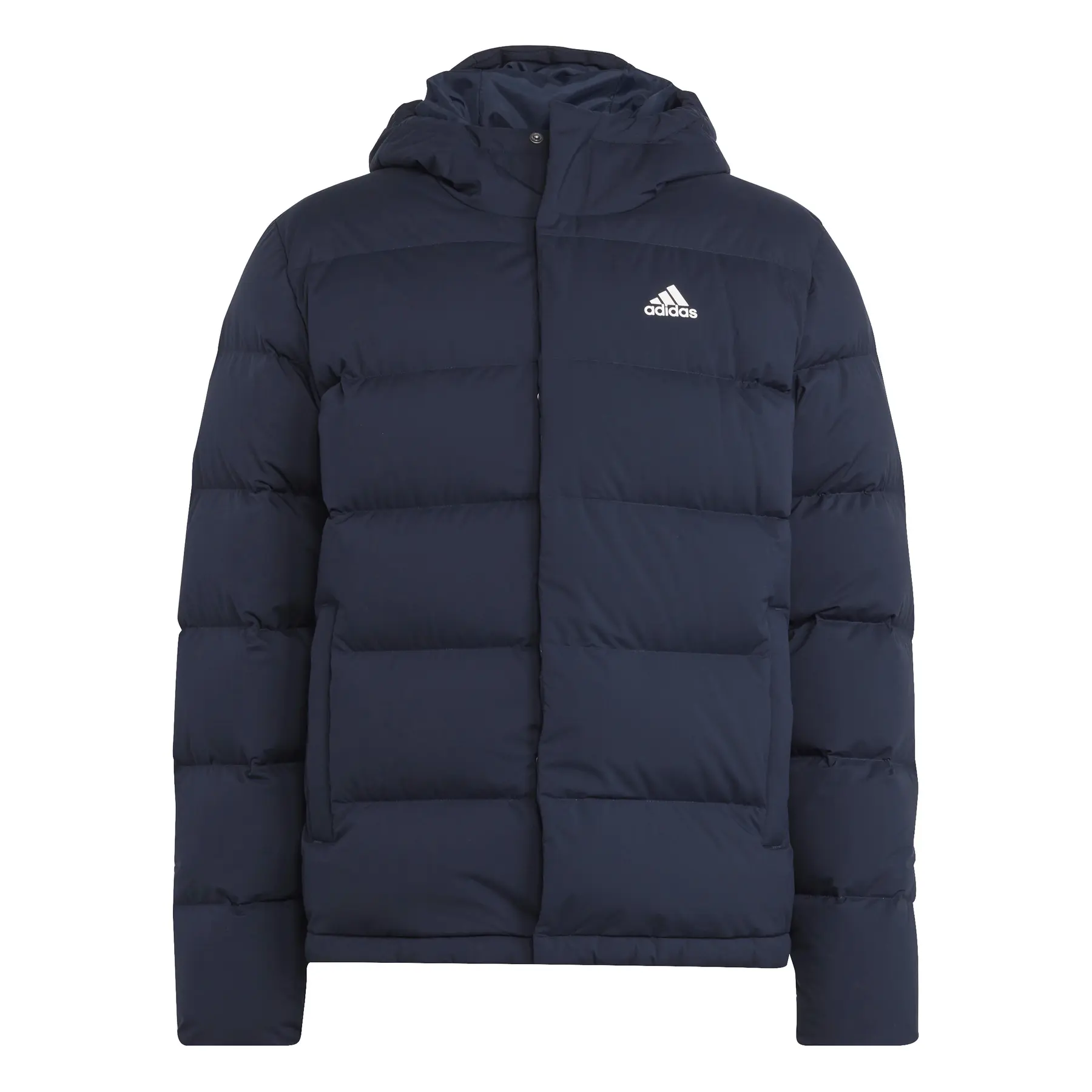 4065429899426 - adidas - Helionic Hooded Jacket - Daunenjacke Gr M blau