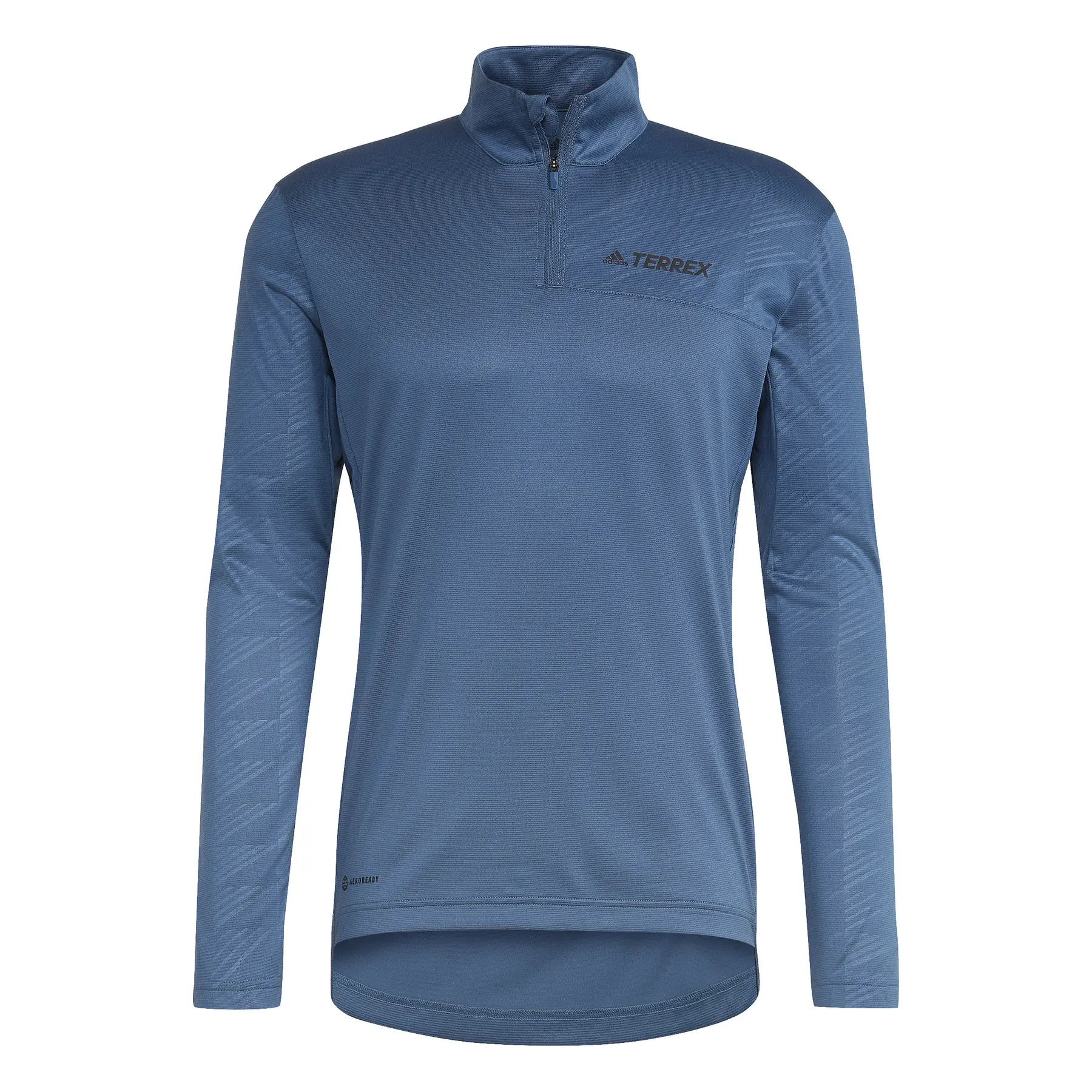 Langarmshirt mit halbem Reißverschluss terrex multi