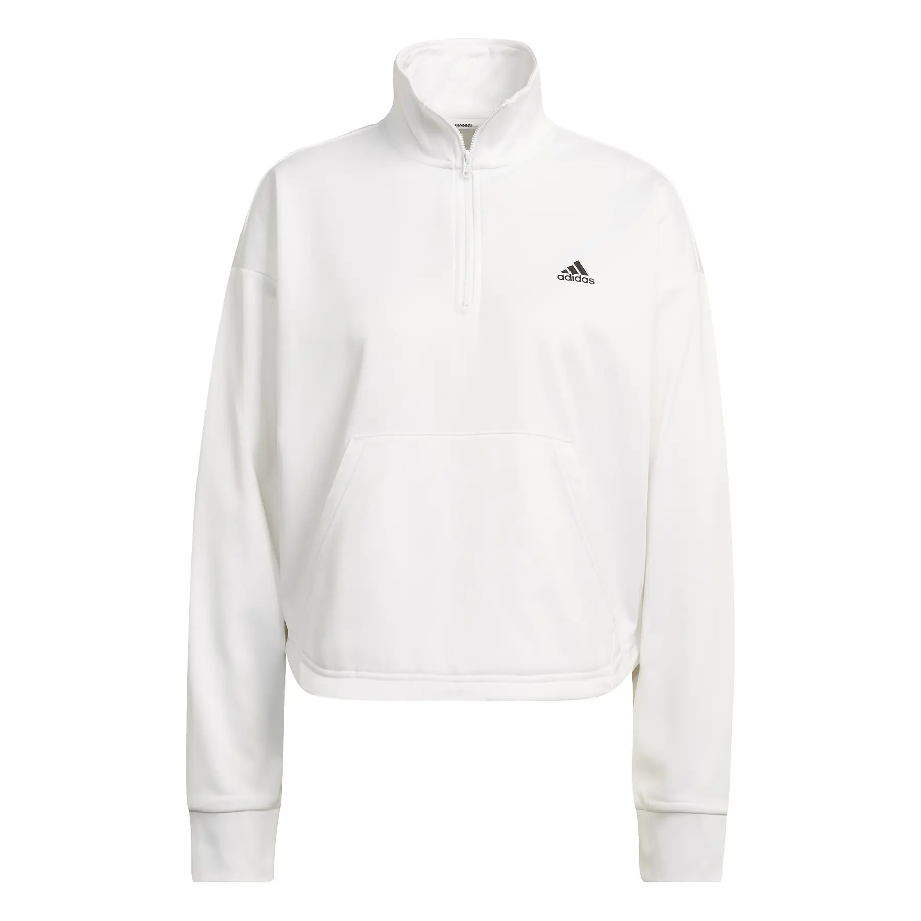 Adidas Femme Sweatshirt Aeroready, Blanc, Taille L