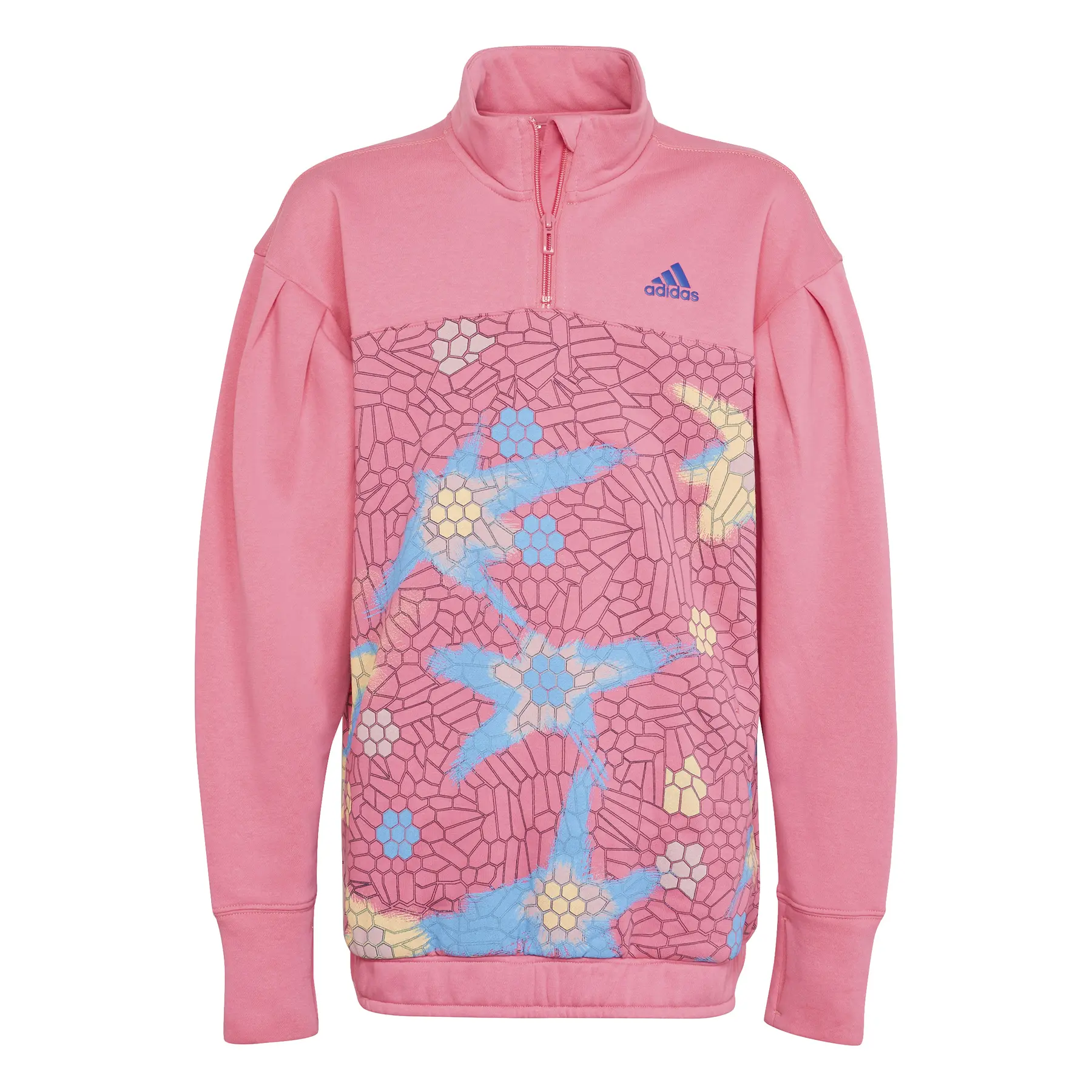 4065429377757 - Weites Sweatshirt für Mädchen adidas Power