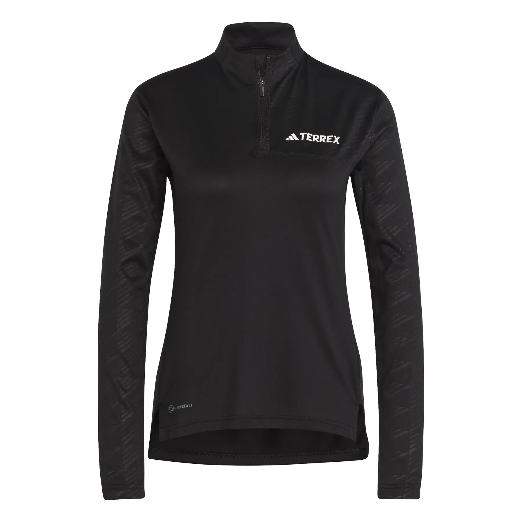 Trikot mit langen Ärmeln und halbem Reißverschluss, Damen adidas Terrex Multi