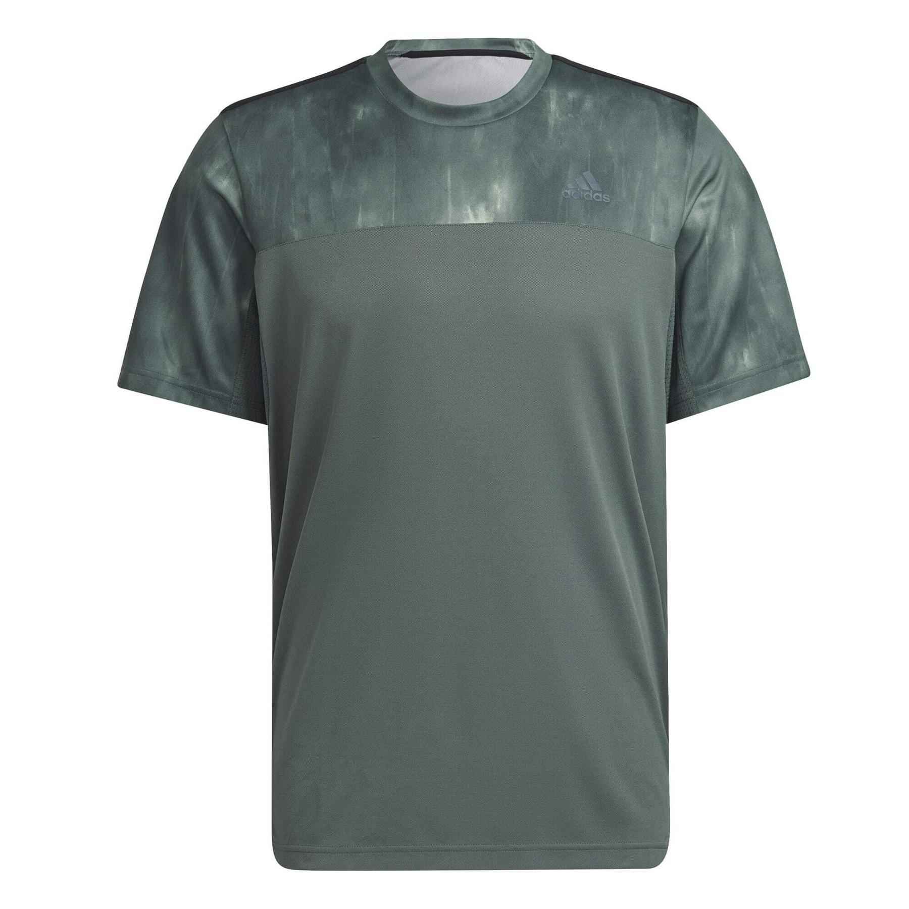 Camicia da allenamento con stampa gessata adidas Aeroready