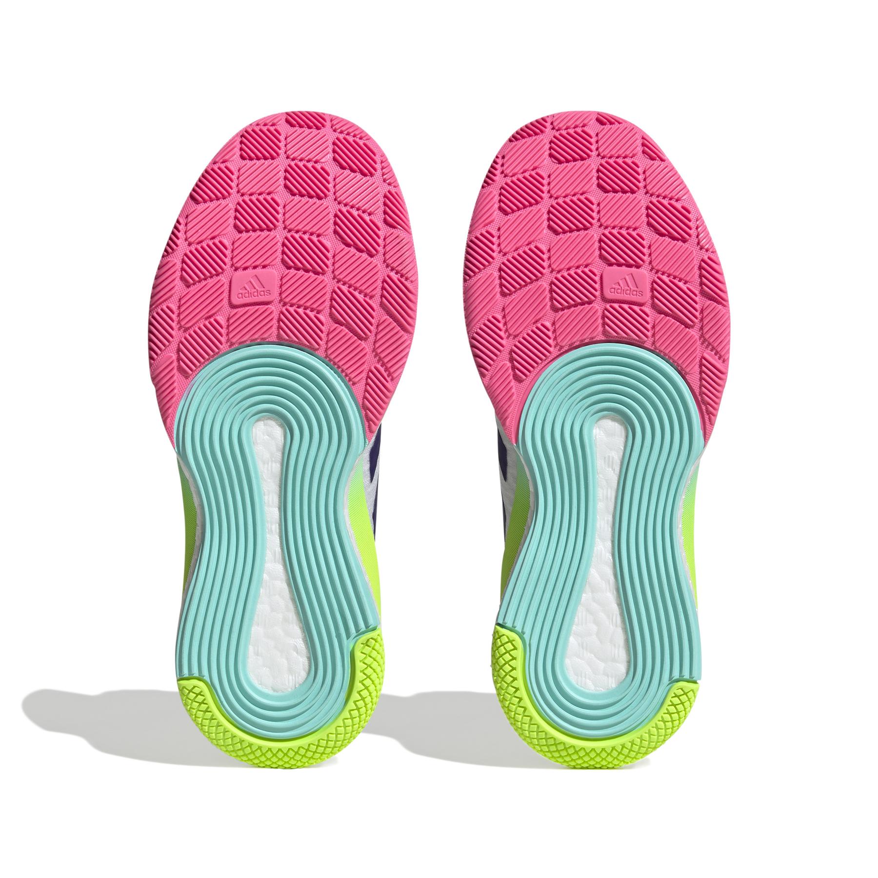 アディダス Crazyflight Mid HP3337 Adidas Women's Crazyflight Mid Volleyball Shoes White HP3337