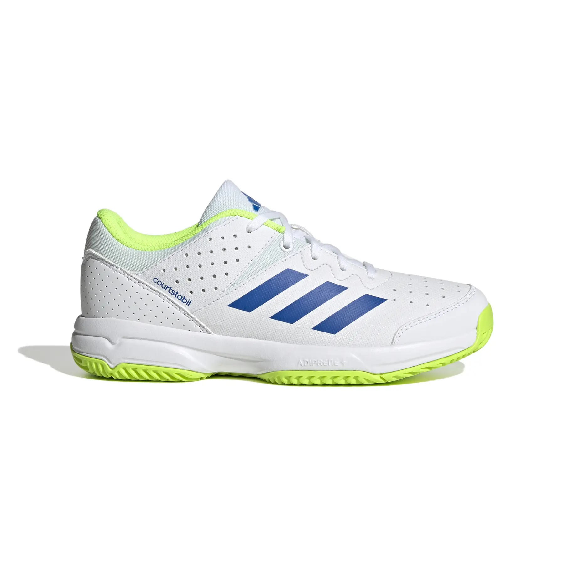 Adidas Chaussures indoor enfant Court Stabil, Blanc, Taille 32