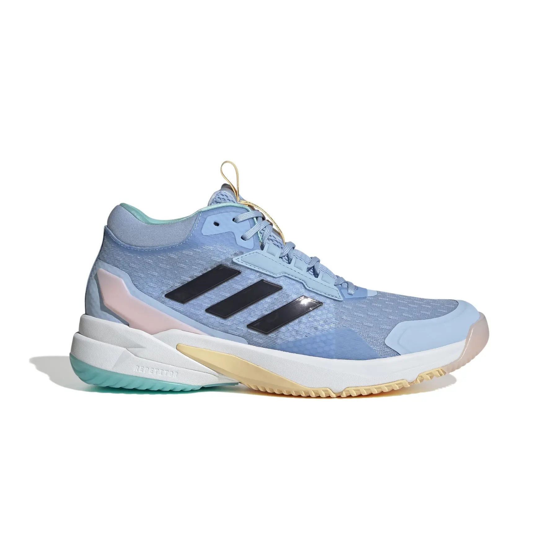 Adidas Femme Chaussures indoor Crazyflight 6 Mid, Bleu, Taille 36