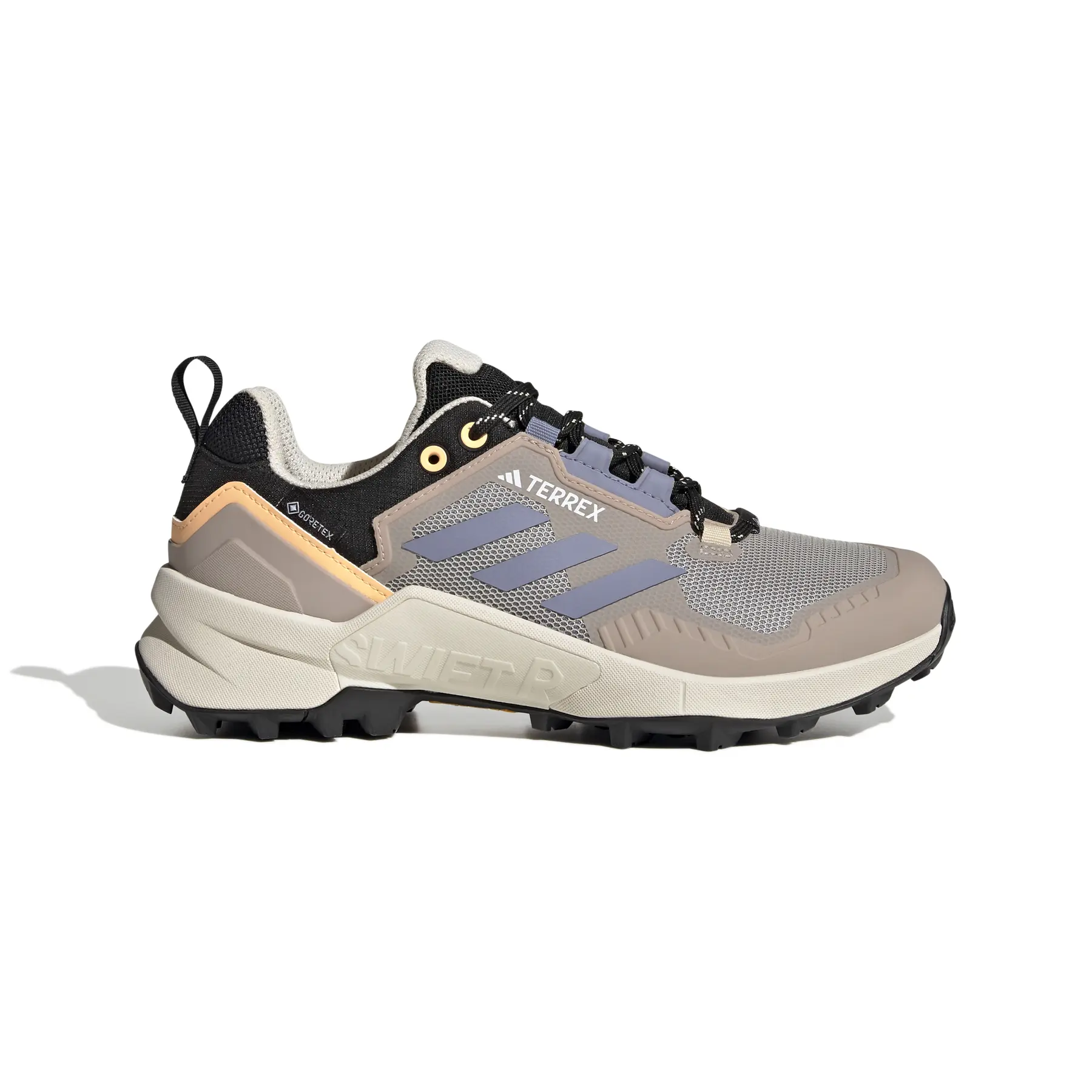 Adidas Women's Beige Hiking Shoes Terrex Swift R3 Gore-Tex