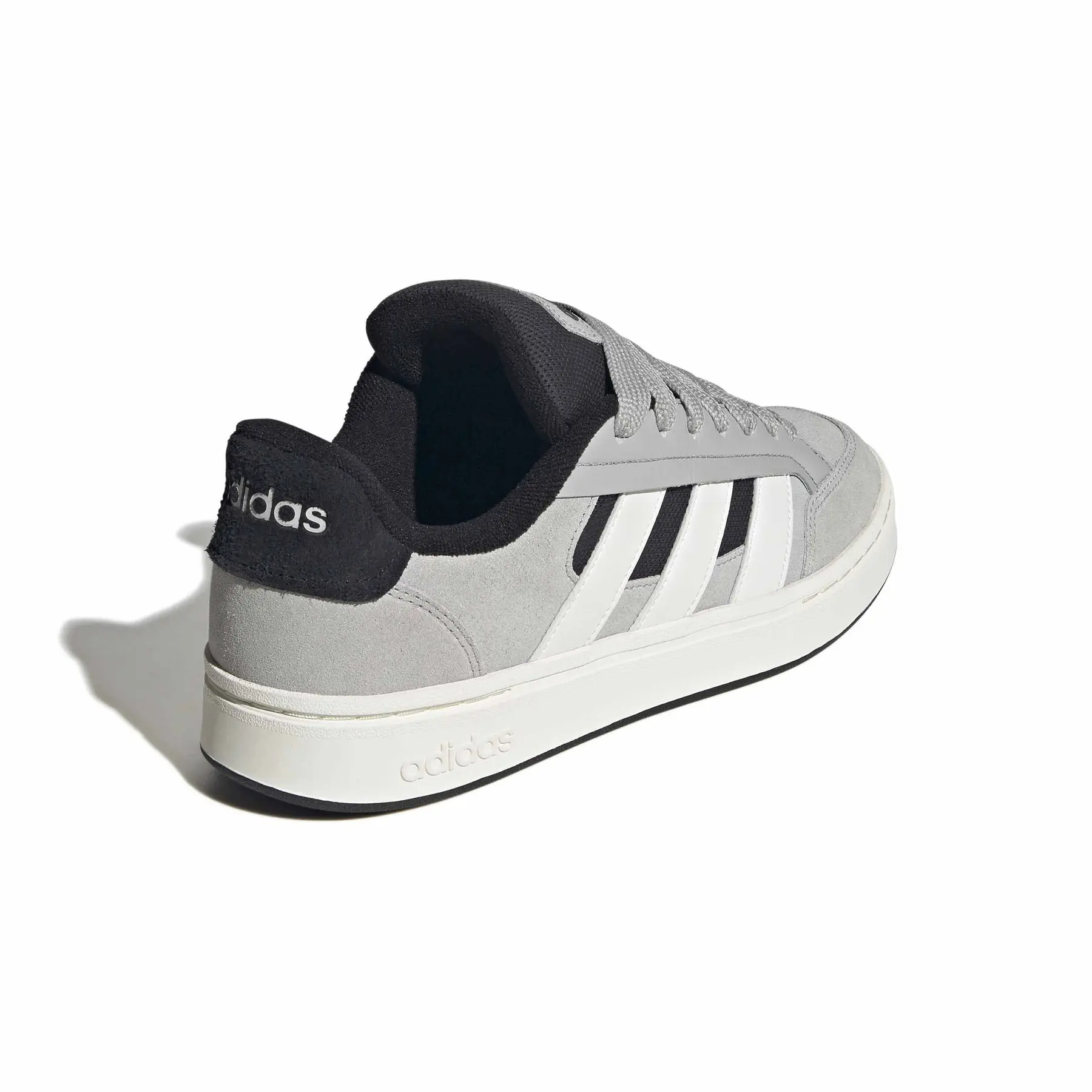 adidas gazelle silver green womens Trainers adidas Run 80s, Black Pure White main image 1