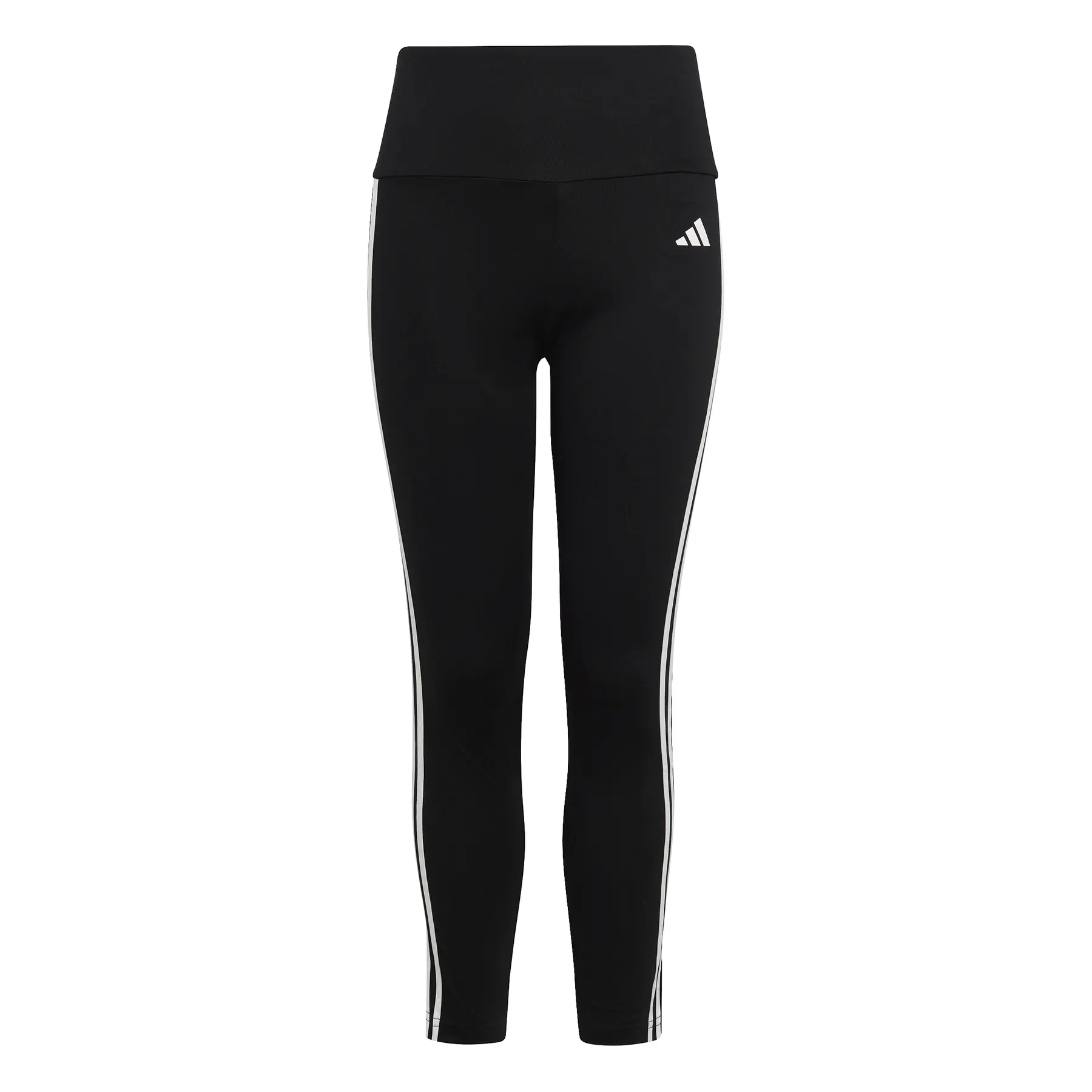 Hoch geschnittene Leggings für Mädchen adidas 3-Stripes Essentials Aeroready