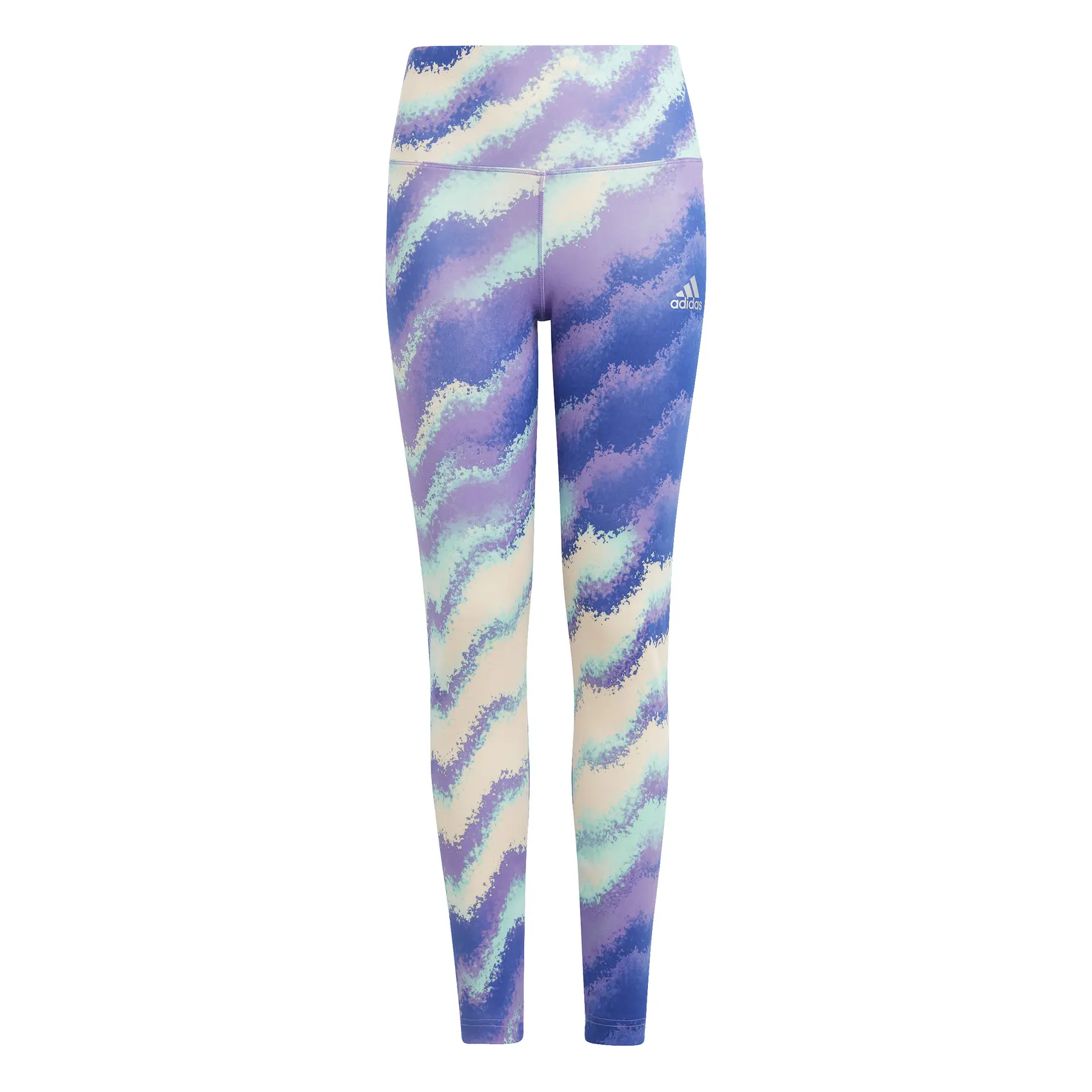 Leggings mit hohem Bund und Mädchen-Print adidas Dance Aeroready
