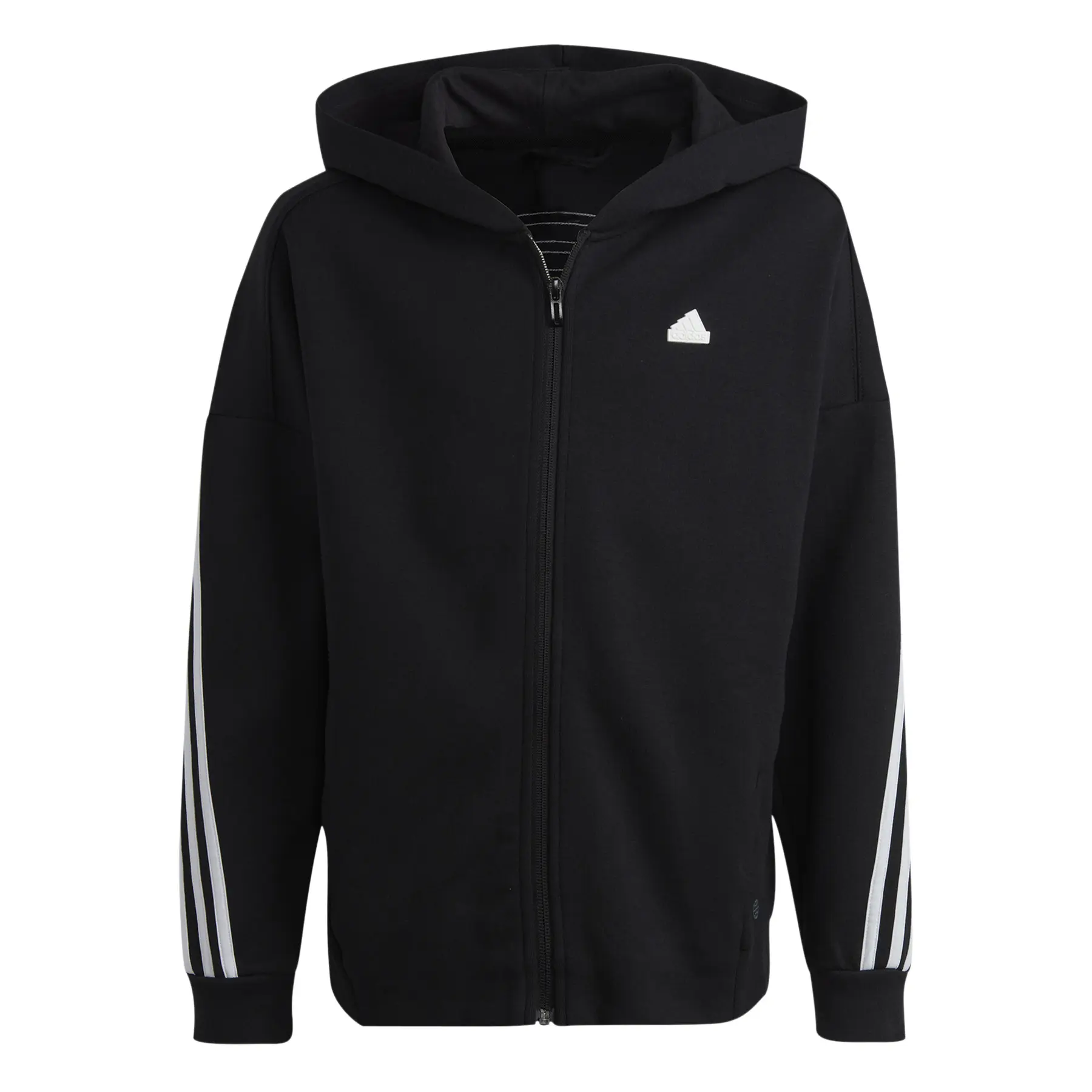 4066752429687 - Full Zip Hooded Sweatjacke Kind adidas Future Icons 3-Stripes