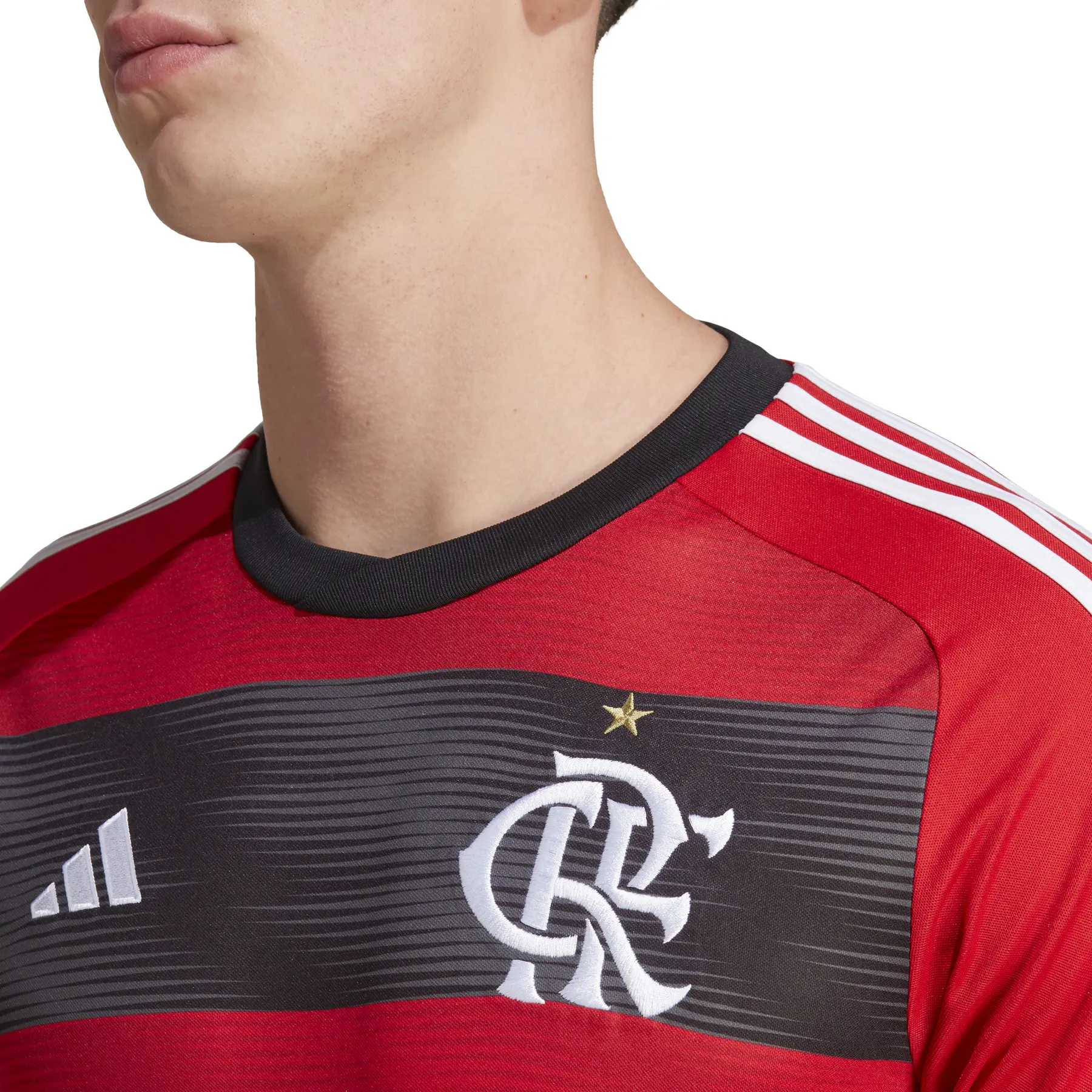 Maillot De Foot Flamengo 2023/24 Adidas – Blanc – Taille M