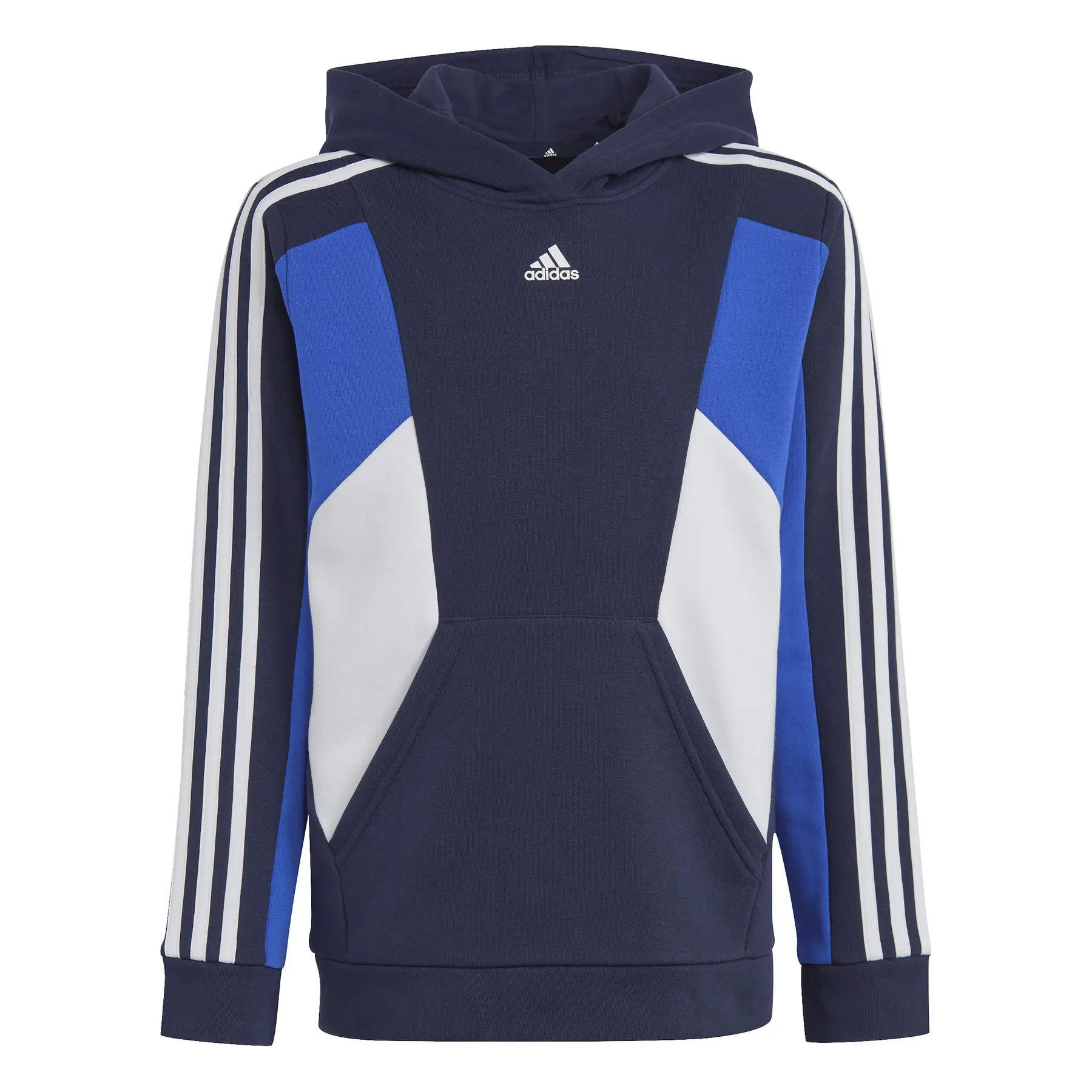 4066752854953 - Kinder-Kapuzenpullover adidas Colorblock 3-Stripes