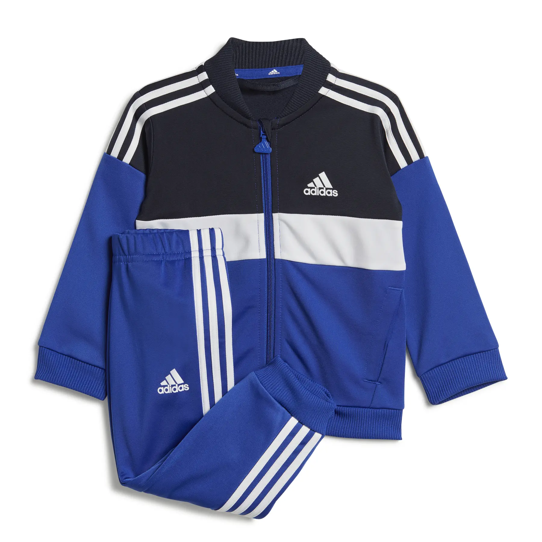 4066762658534 - Glitzernder 3-Streifen-Trainingsanzug für Kinder adidas Tiberio