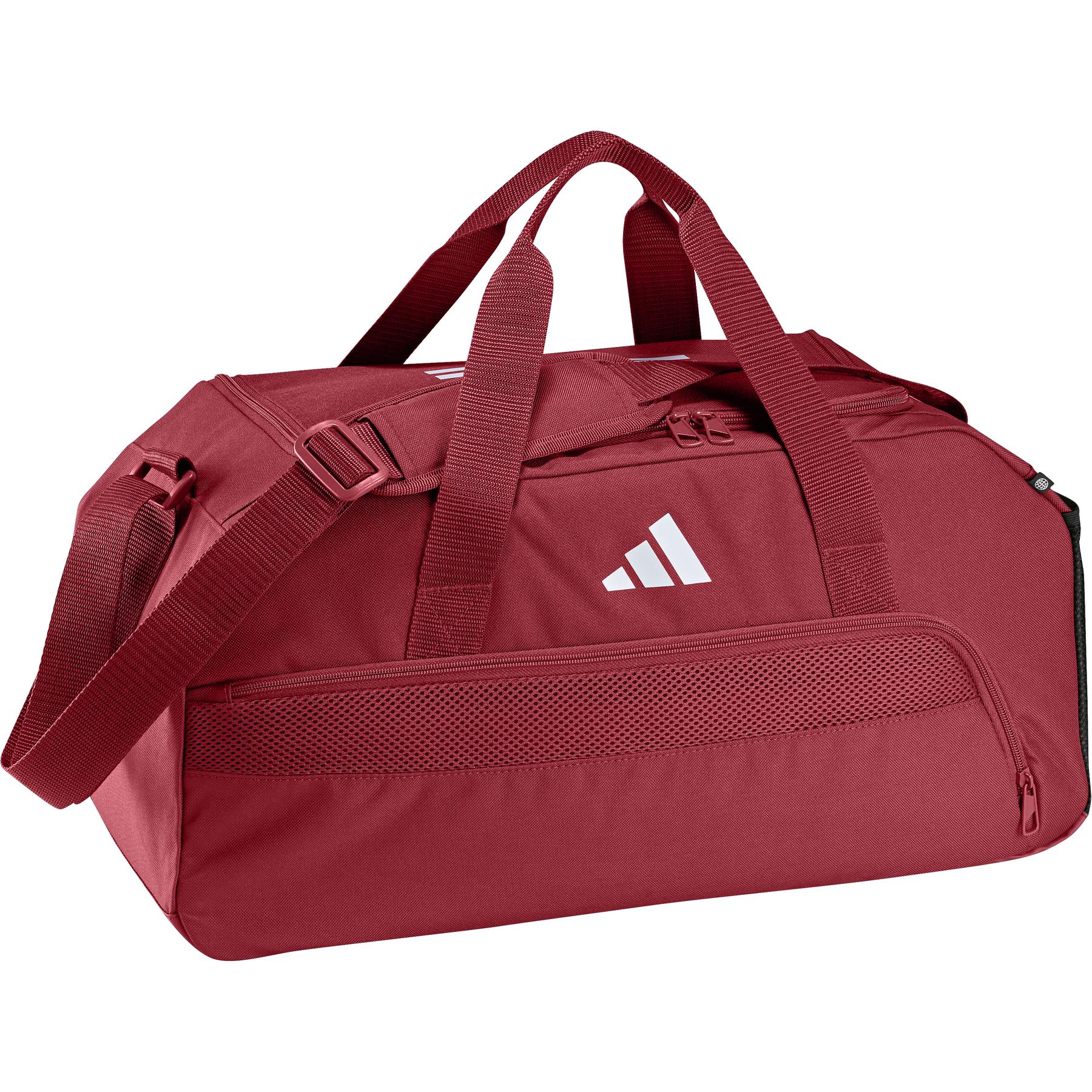 6 roku バック ホール フーディ Adidas Unisex Linear Small Duffel Bags Navy Cross Fashion GYM