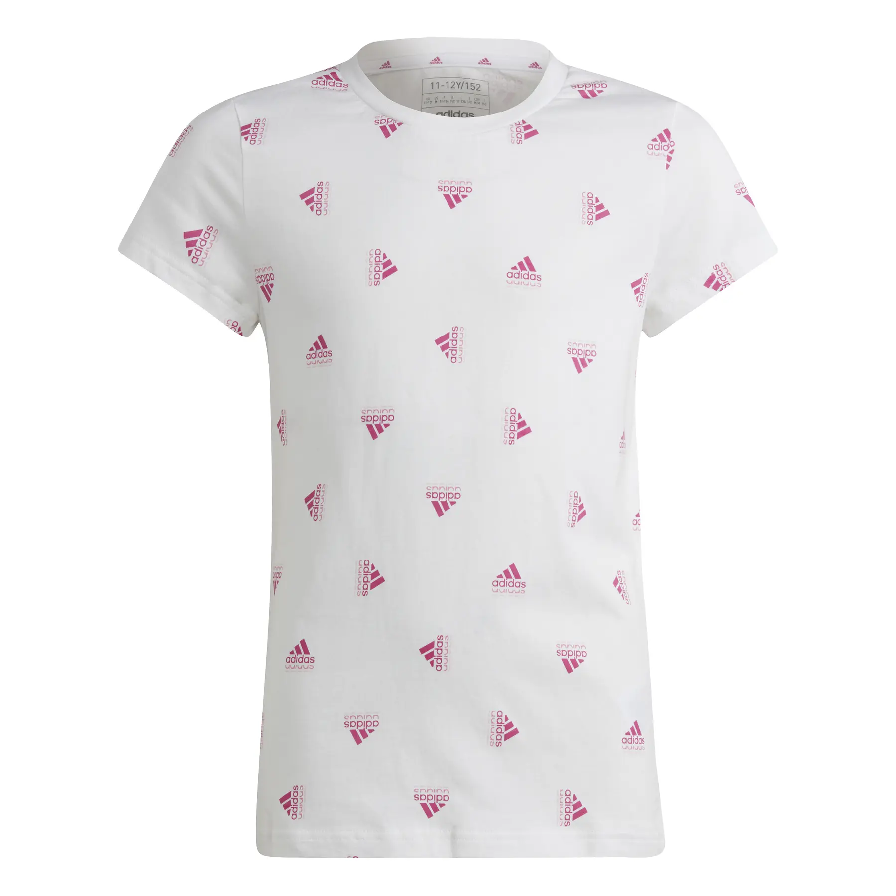 Bedrucktes T-Shirt aus Baumwolle, Mädchen adidas Brand Love