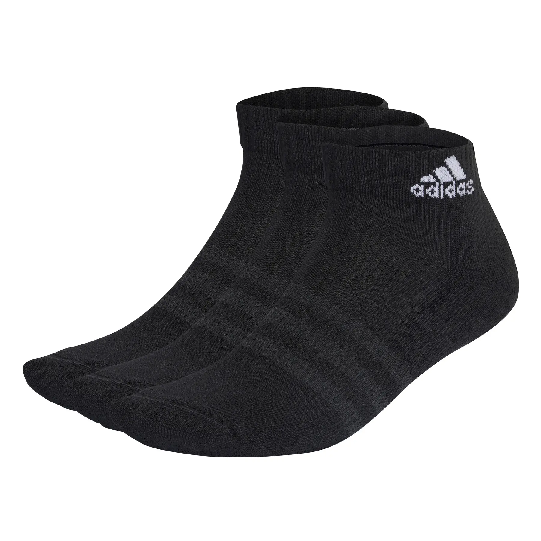4066746286678 - adidas Sportswear - 3er-Pack knöchellange Socken in Schwarz 4066746286678 - adidas Sportswear - 3er-Pack knöchellange Socken in Schwarz