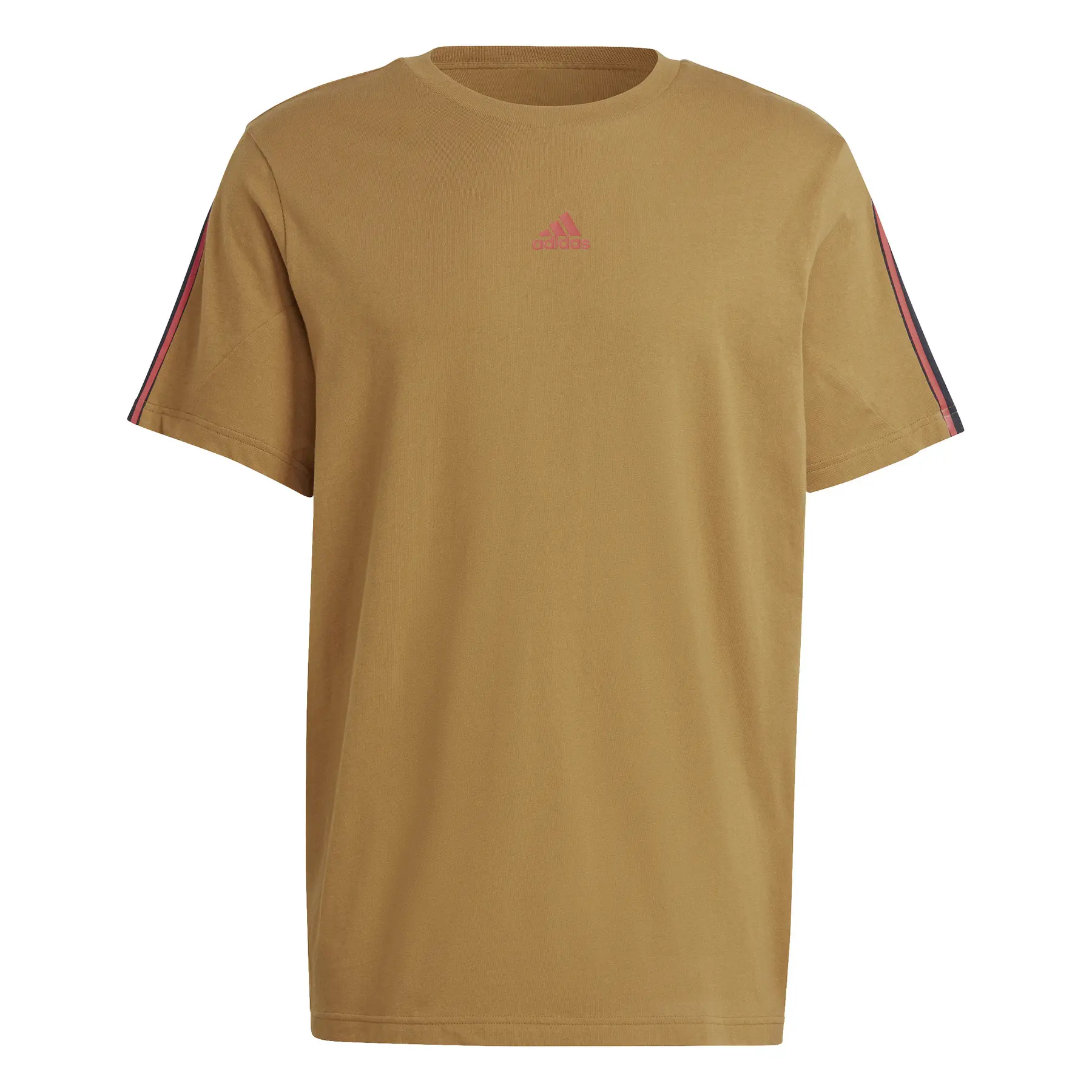 Adidas Homme T-shirt Brandlove, Marron, Taille M
