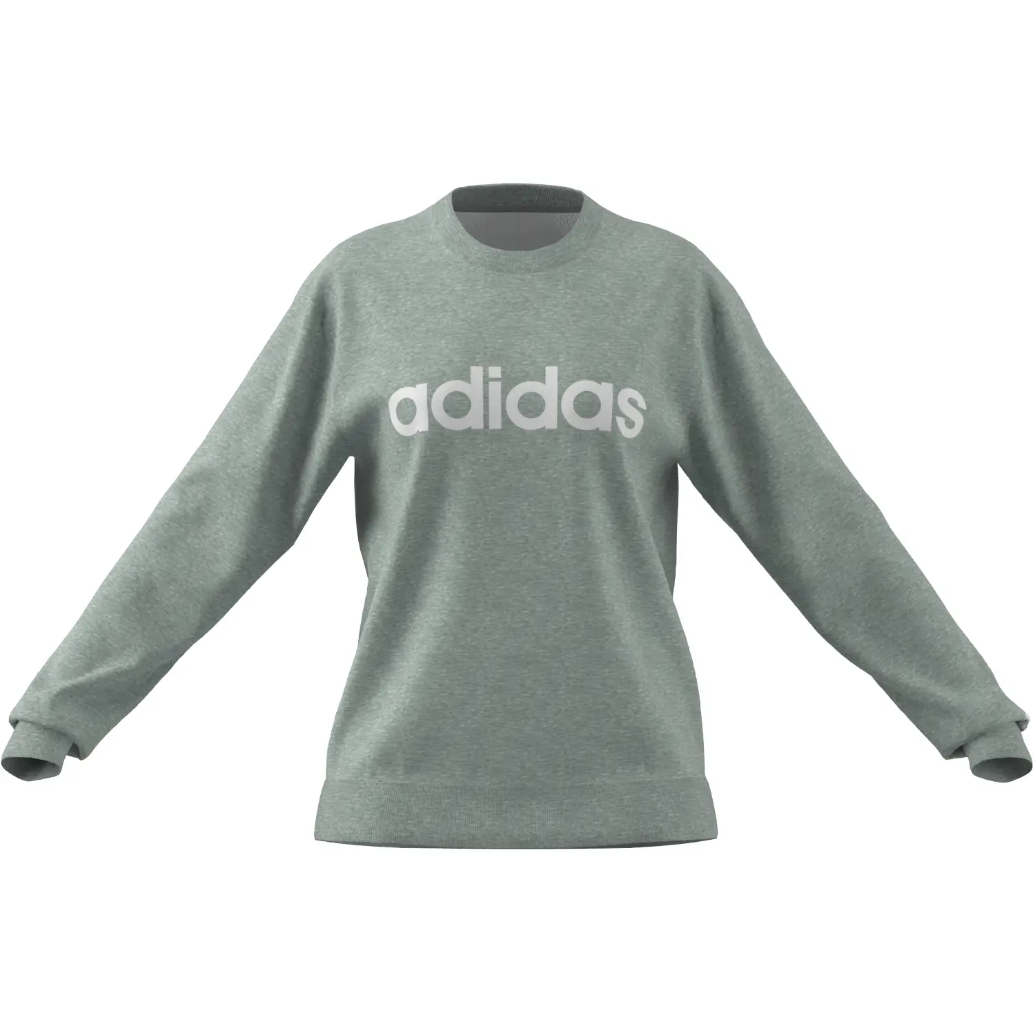 Sweatshirt Linear Molton Frau Adidas Essentials