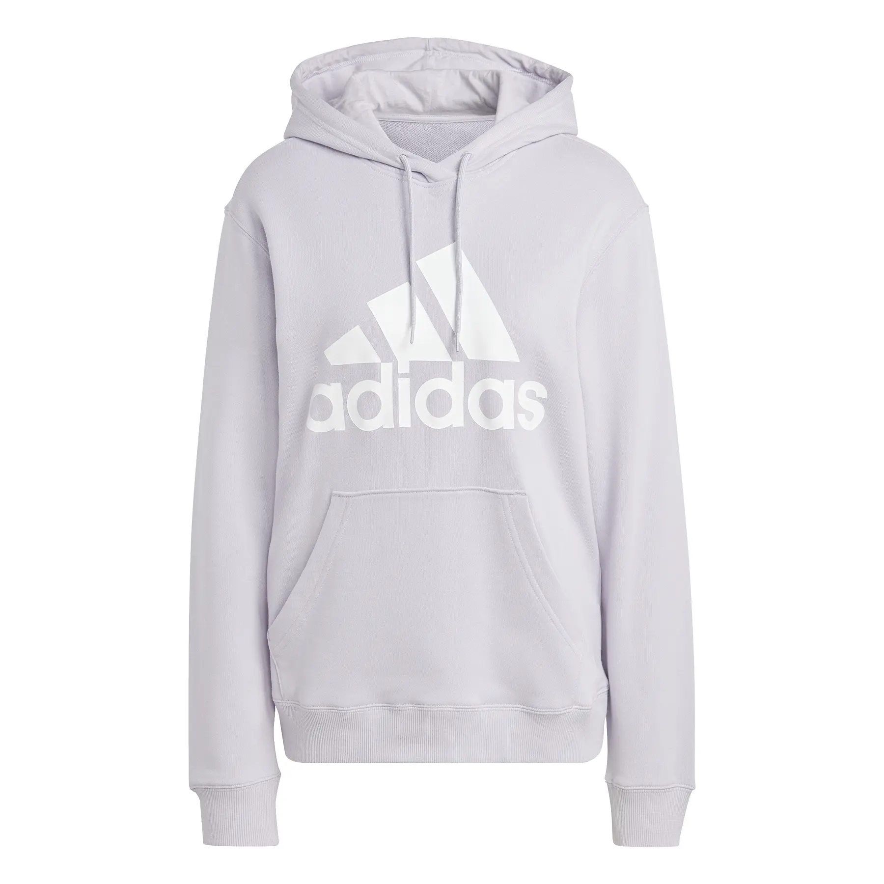Sweatshirt regelmäßiger Kapuzenpullover Molton Frau adidas Essentials Big Logo