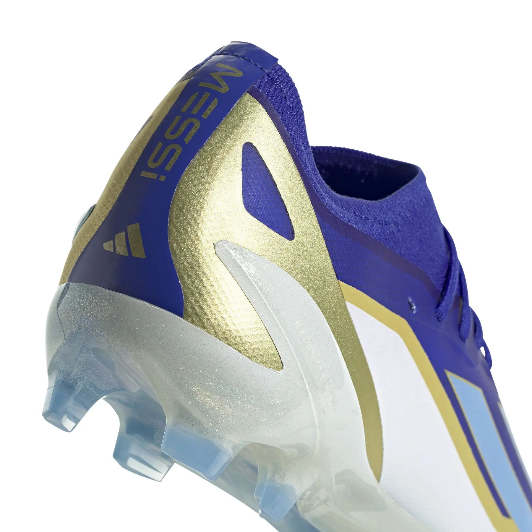 Crampons Foot pour Hommes Adidas Nemeziz Messi 18.1 FG Bleu