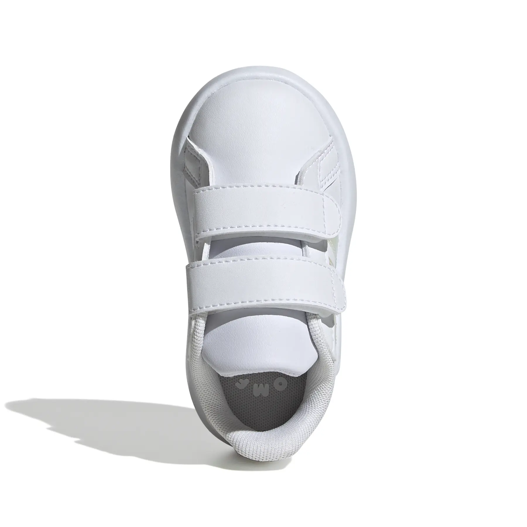 adidas gazelle silver green womens Brinkly Light Pink Metallic Velcro Sneakers – Hopscotch Baby and Children's  Boutique main image 1