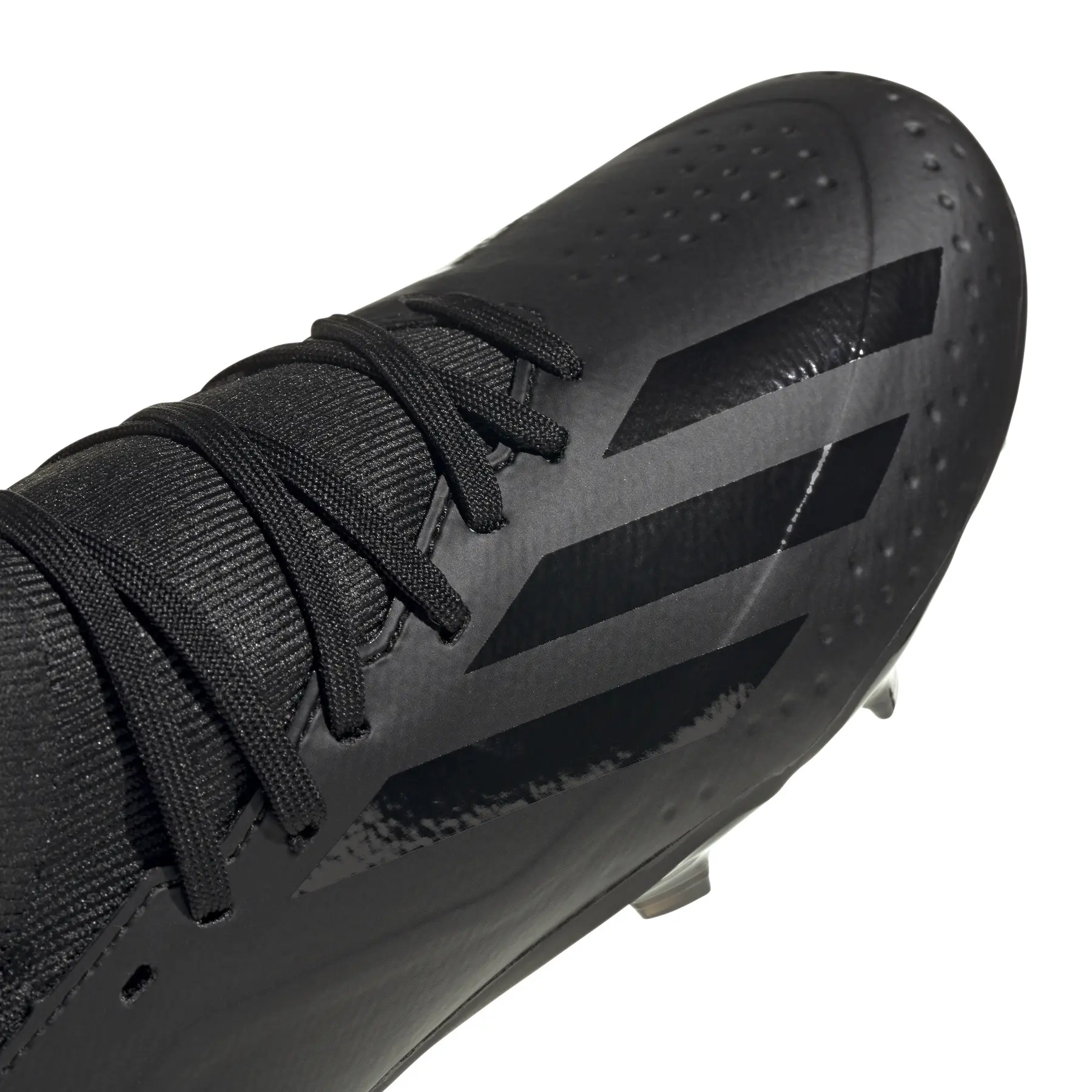 Adidas X Crazyfast.3 FG Nightstrike Soccer Football Black Cleats 13 US 12.5 UK adidas X Crazyfast .3 TF Nightstrike - Core Black Kids main image 2