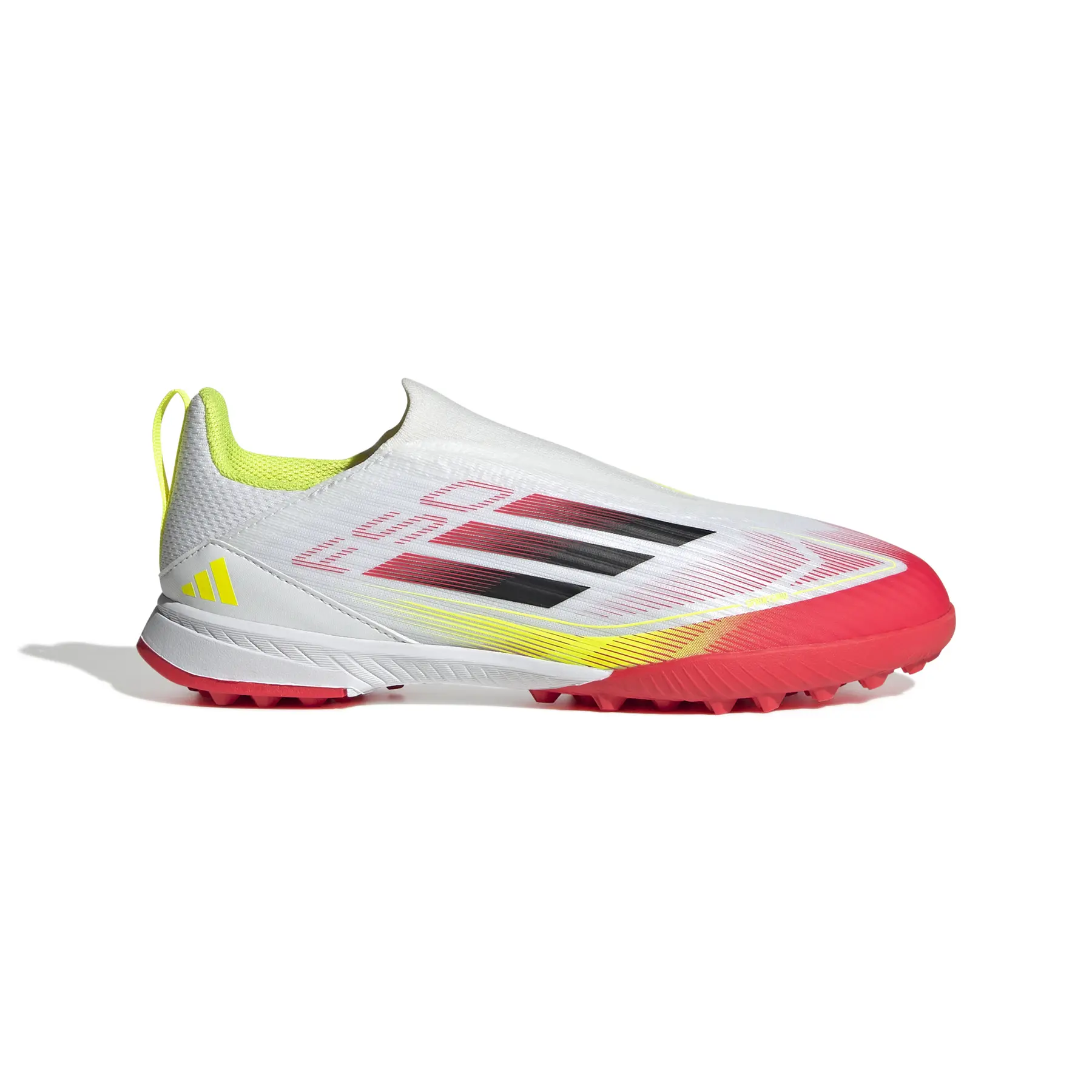 Fußballschuhe ohne Schnürsenkel für Kinder adidas F50 League Turf