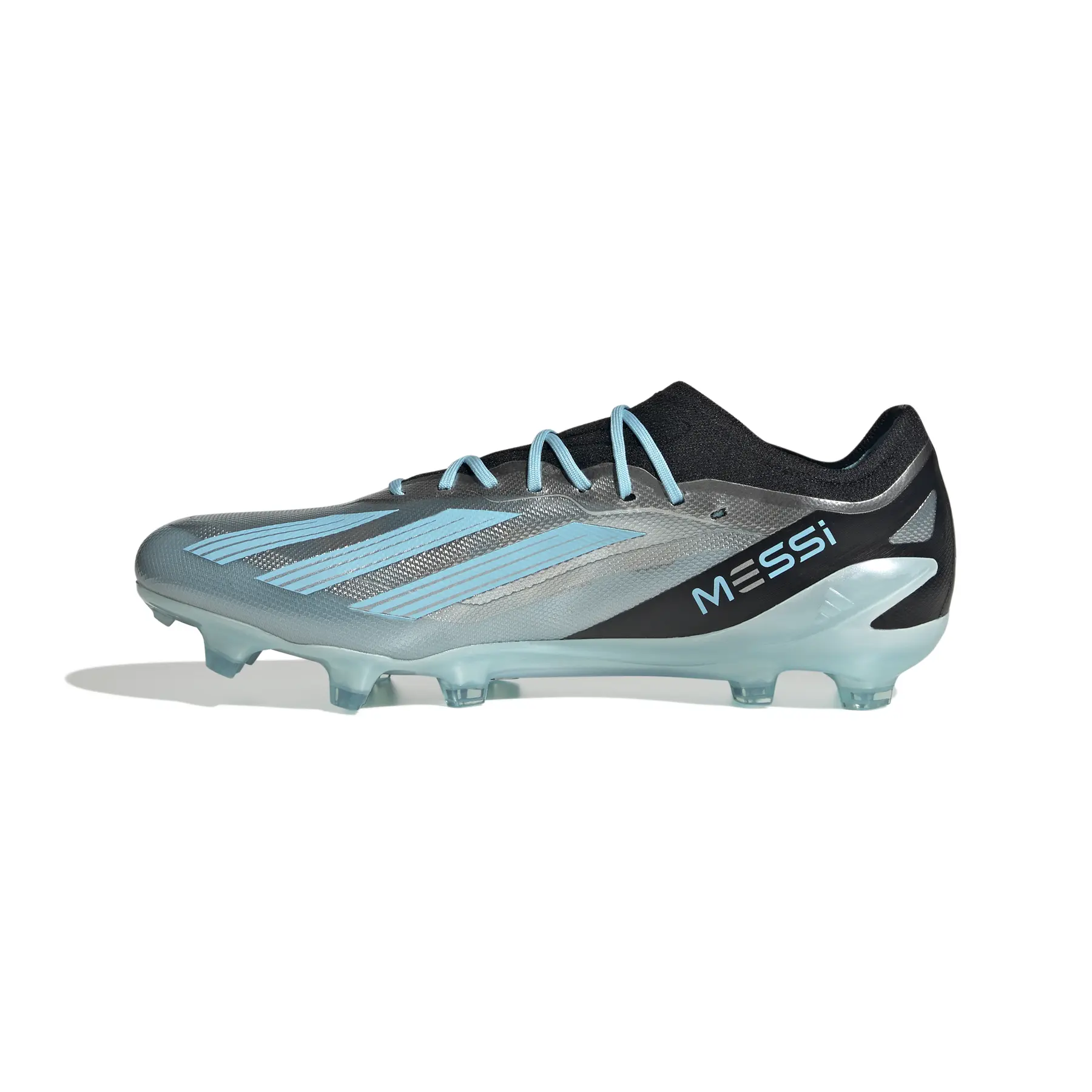 adidas gazelle silver green womens adidas F50 Messi Club Fg/m Soccer Cleats White/Red/Silver / 8.5 main image 0