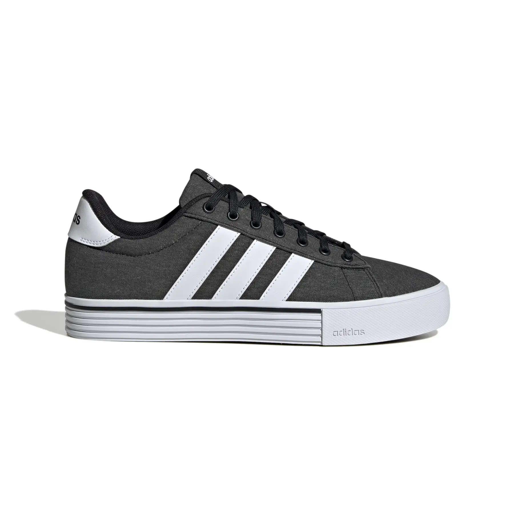 4067888350999 - adidas Daily 40 Sneaker Schnürung Logo für Herren schwarz 46