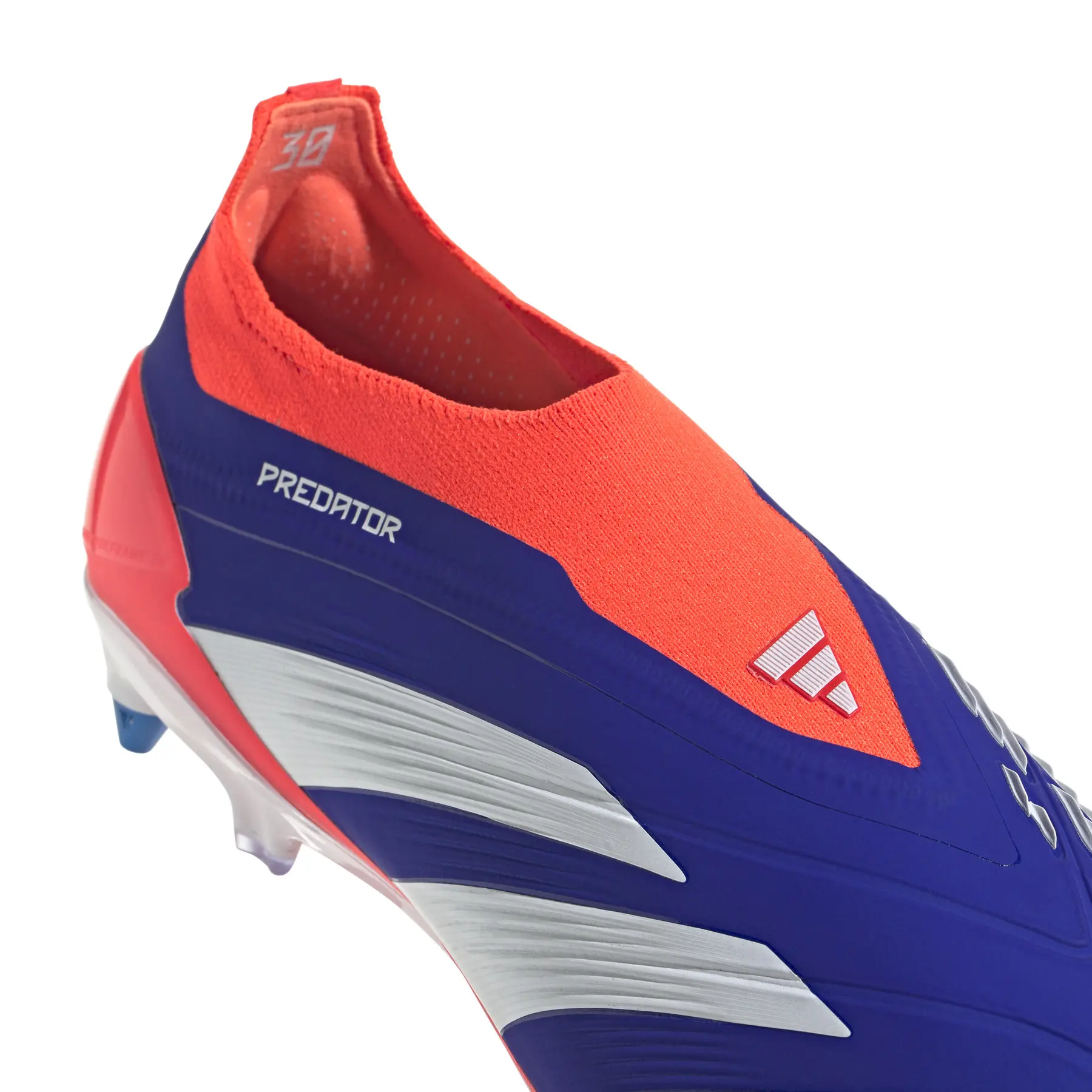 Adidas Predator Elite LL SG IF6318 Laceless Soccer Cleat Men\'s Size 6 Women’s 7 adidas Predator Elite Laceless AG Soccer Cleats (Lucid Red  main image 3