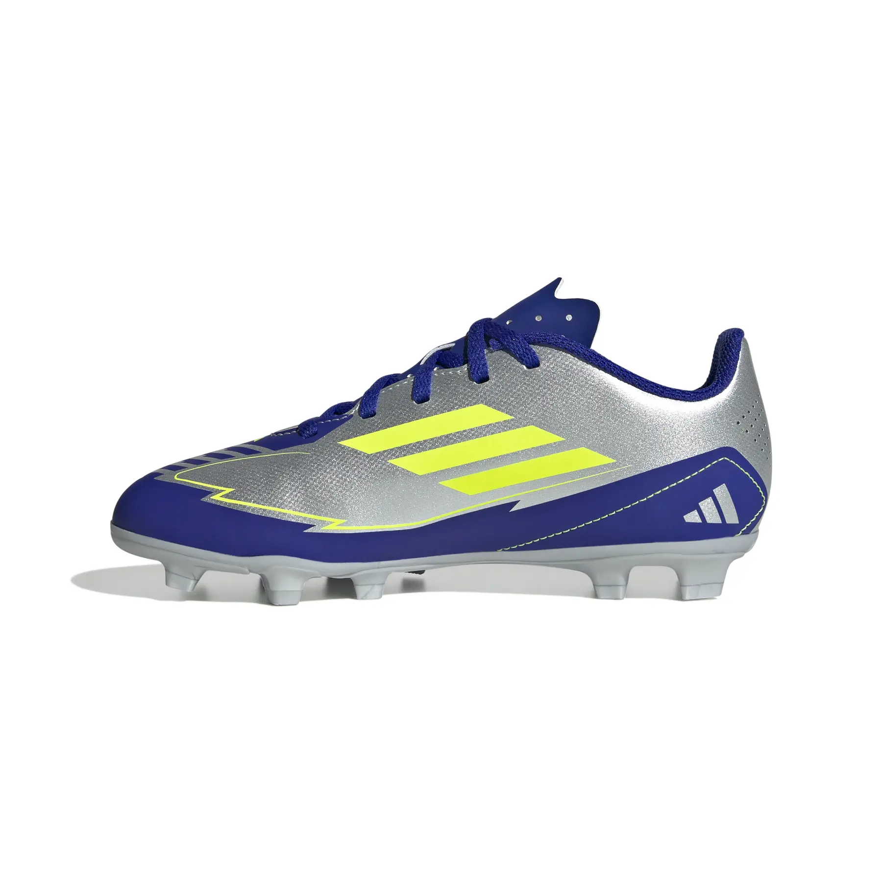 adidas F50 Club Messi FG/MG Kids Football Boots Silver US 5.5