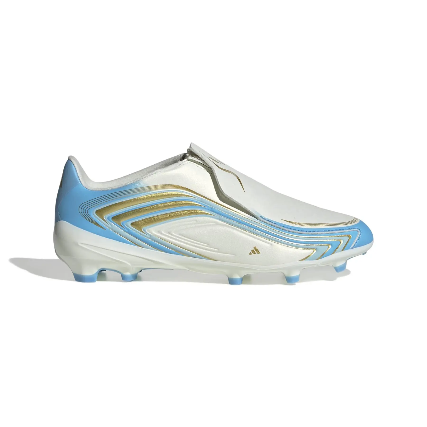 Fußballschuhe Kinder F50 Messi League LL FG - Beige - unisex - Size: 31,5