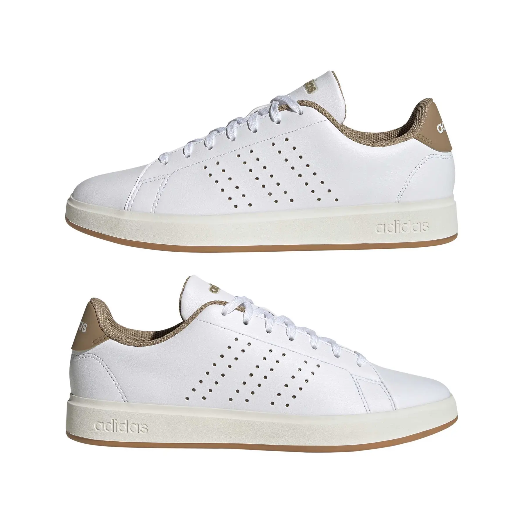 adidas gazelle silver green womens Adidas Advantage Tennis Shoes main image 1