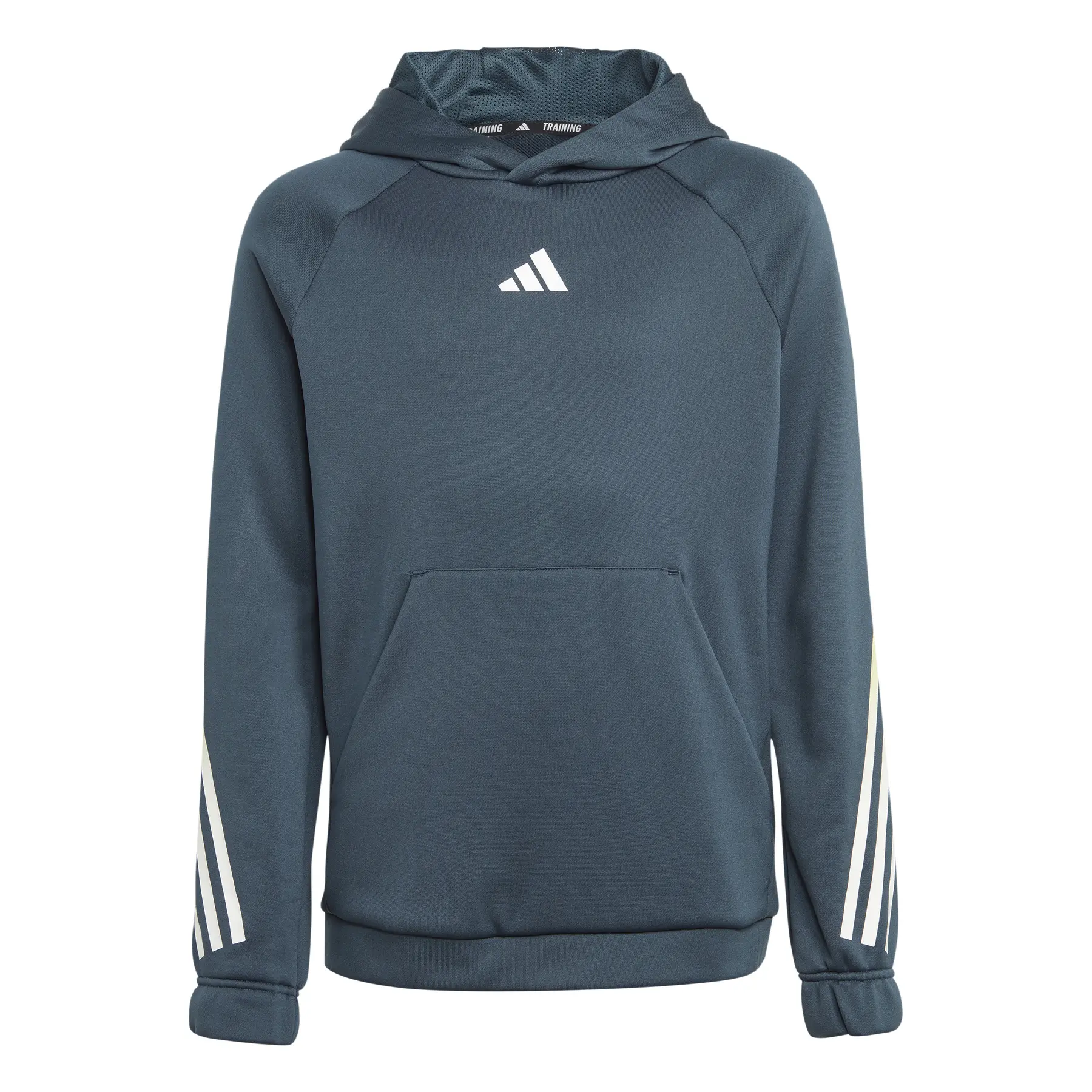 Felpa con cappuccio per bambini adidas Train Icons Aeroready 3-Stripes