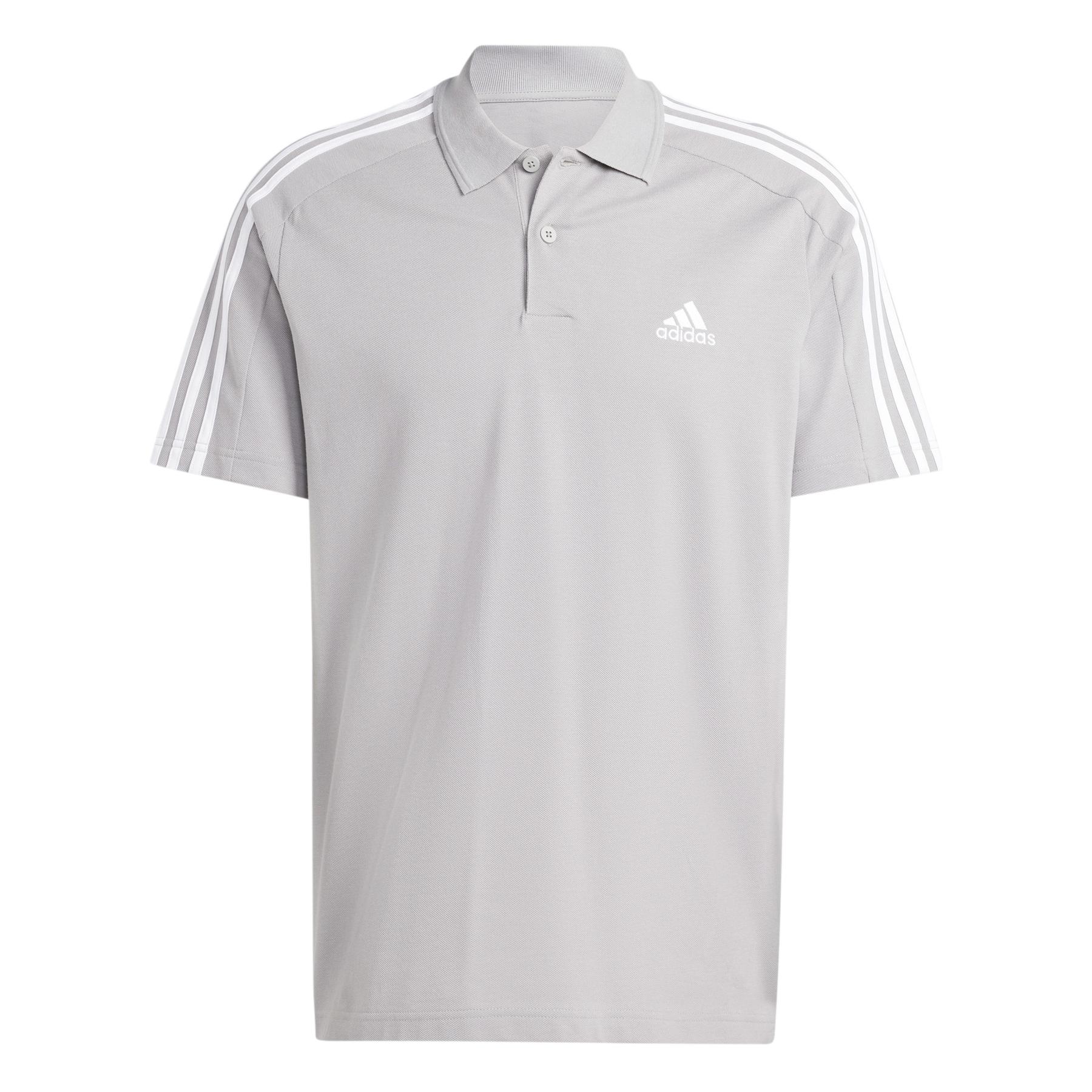 4066753875674 - Besticktes Piqué-Poloshirt adidas Essentials 3-Stripes Small Logo