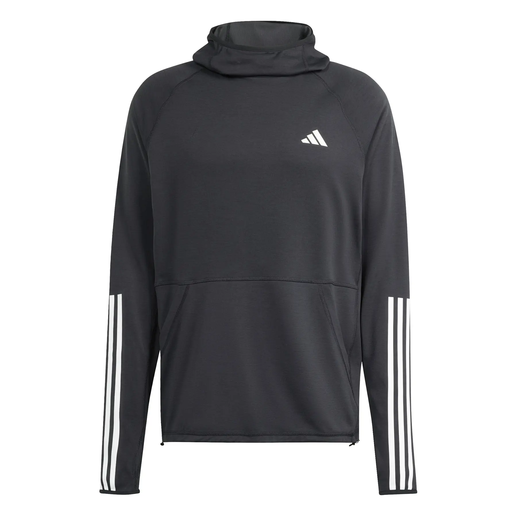 Hoodie adidas Own the Run 3 Stripes