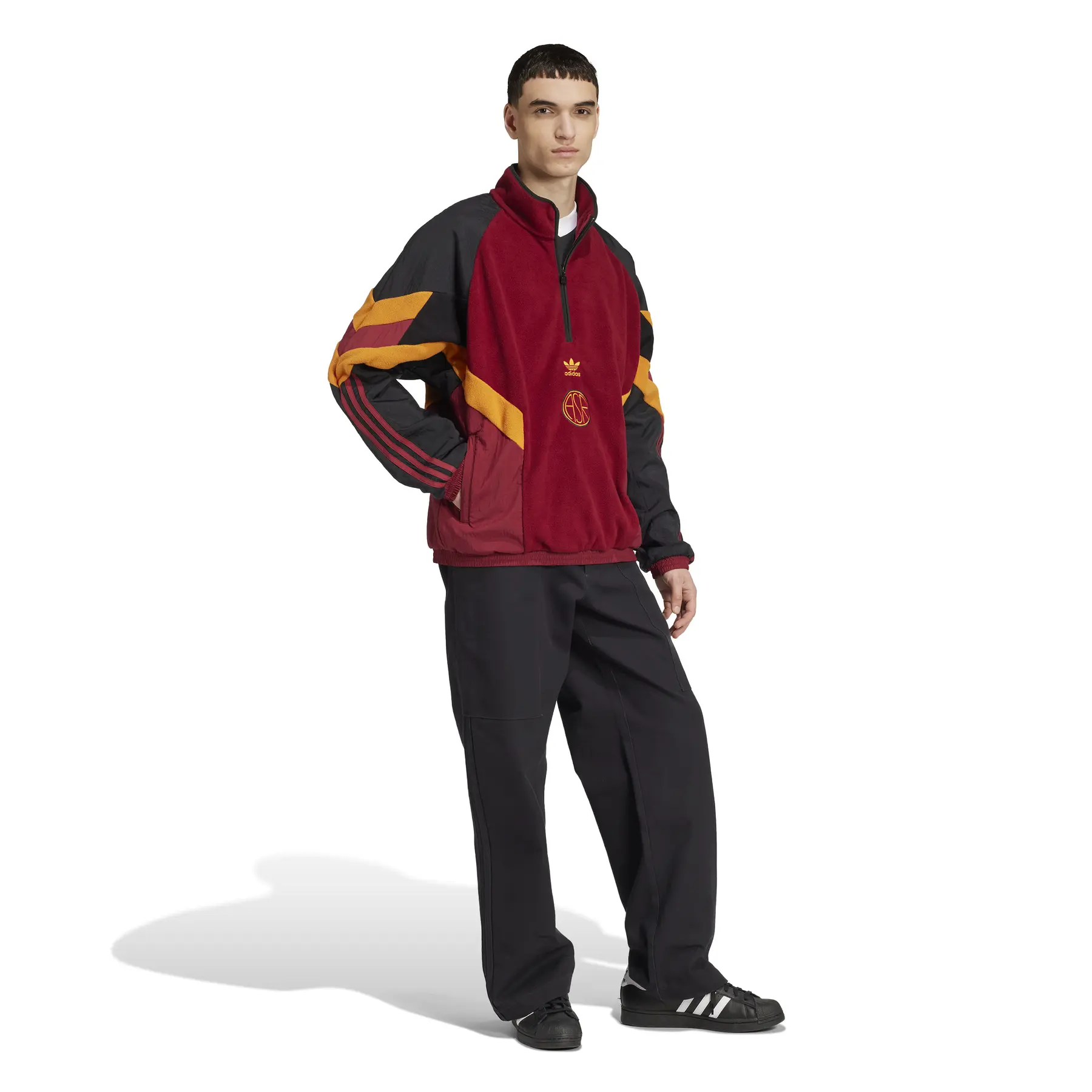 Half zip sweatshirt AS Roma Originals 2024/25 | Foot-Store