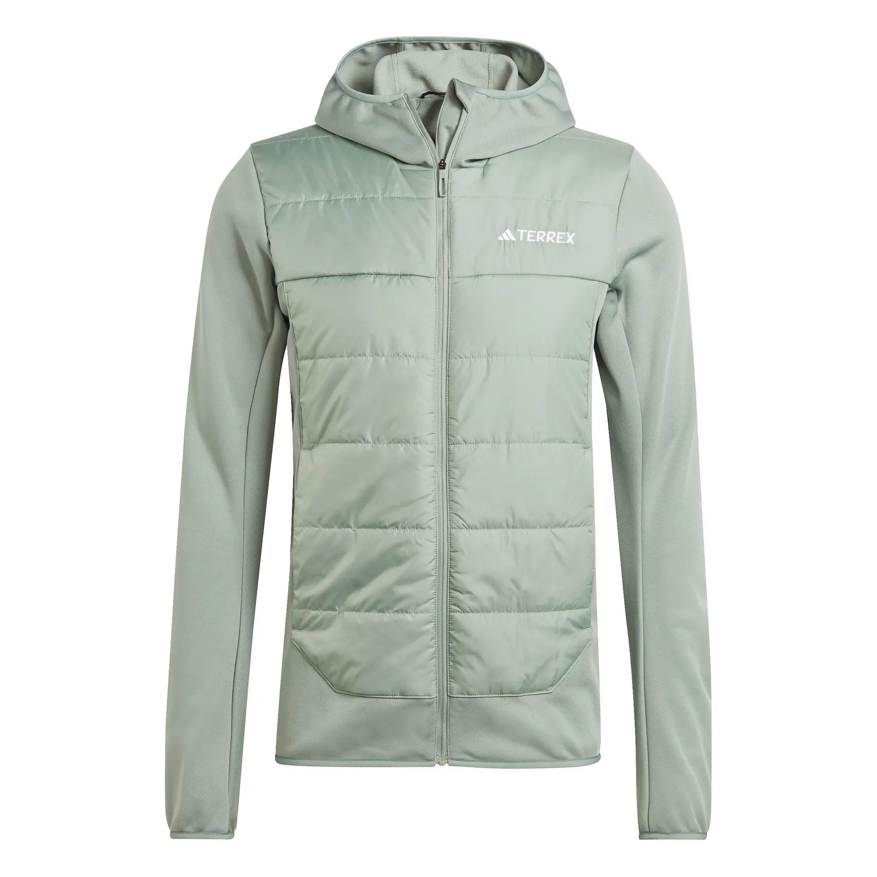 Veste de randonnée à capuche isolante hybride adidas Multi Terrex