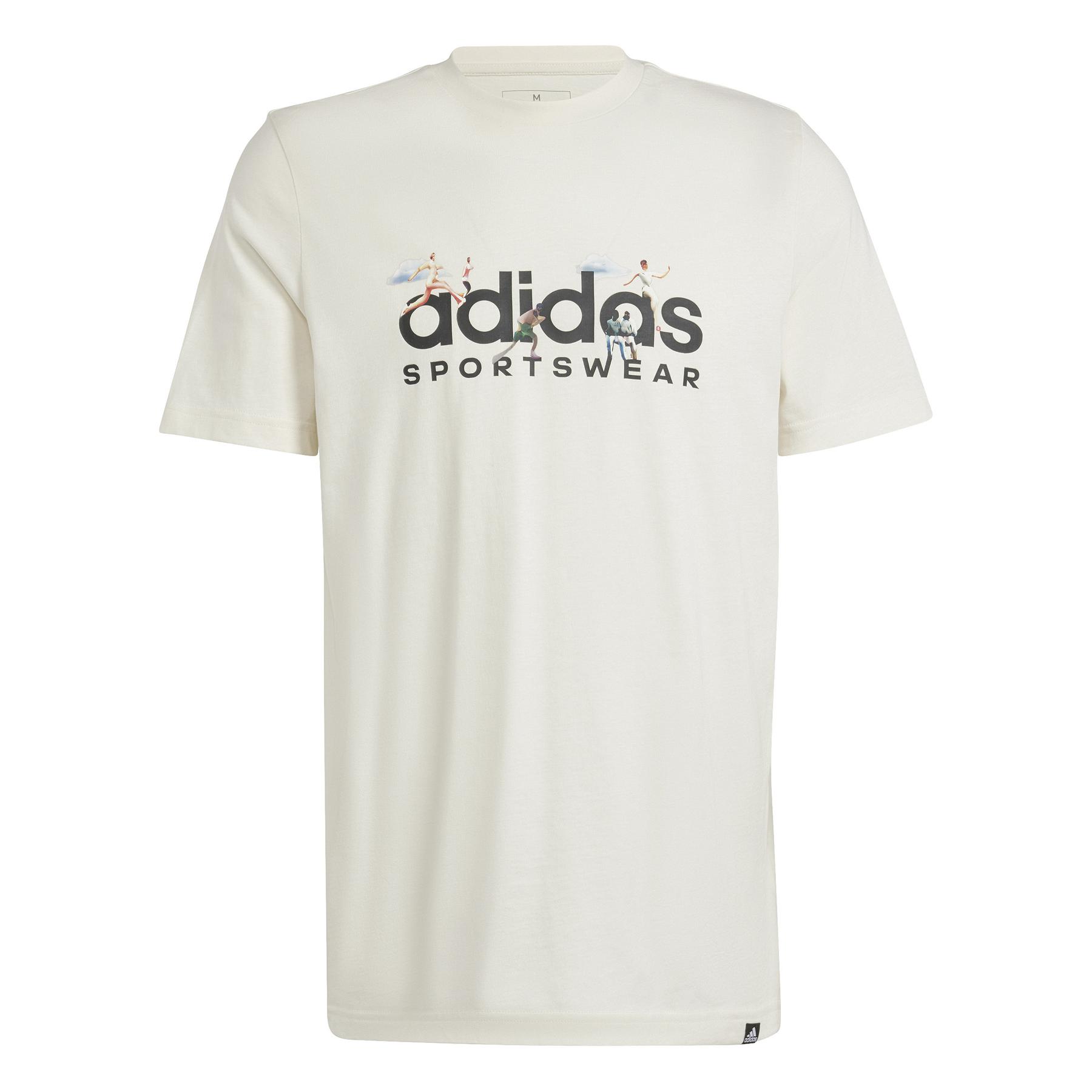 4067886577343 - T-Shirt adidas Landscape Graphic