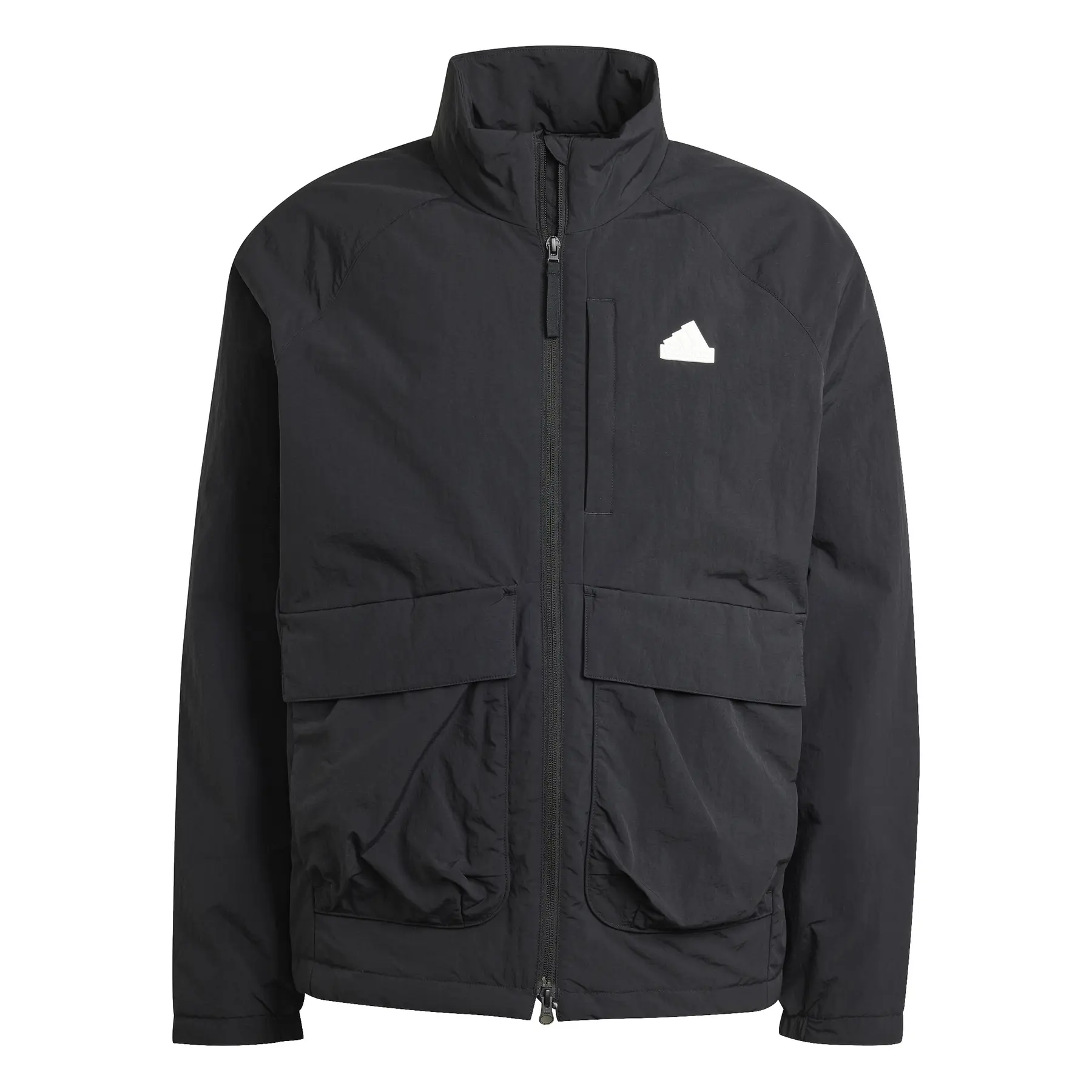 Adidas Homme Veste imperméable City Escape, Noir, Taille L