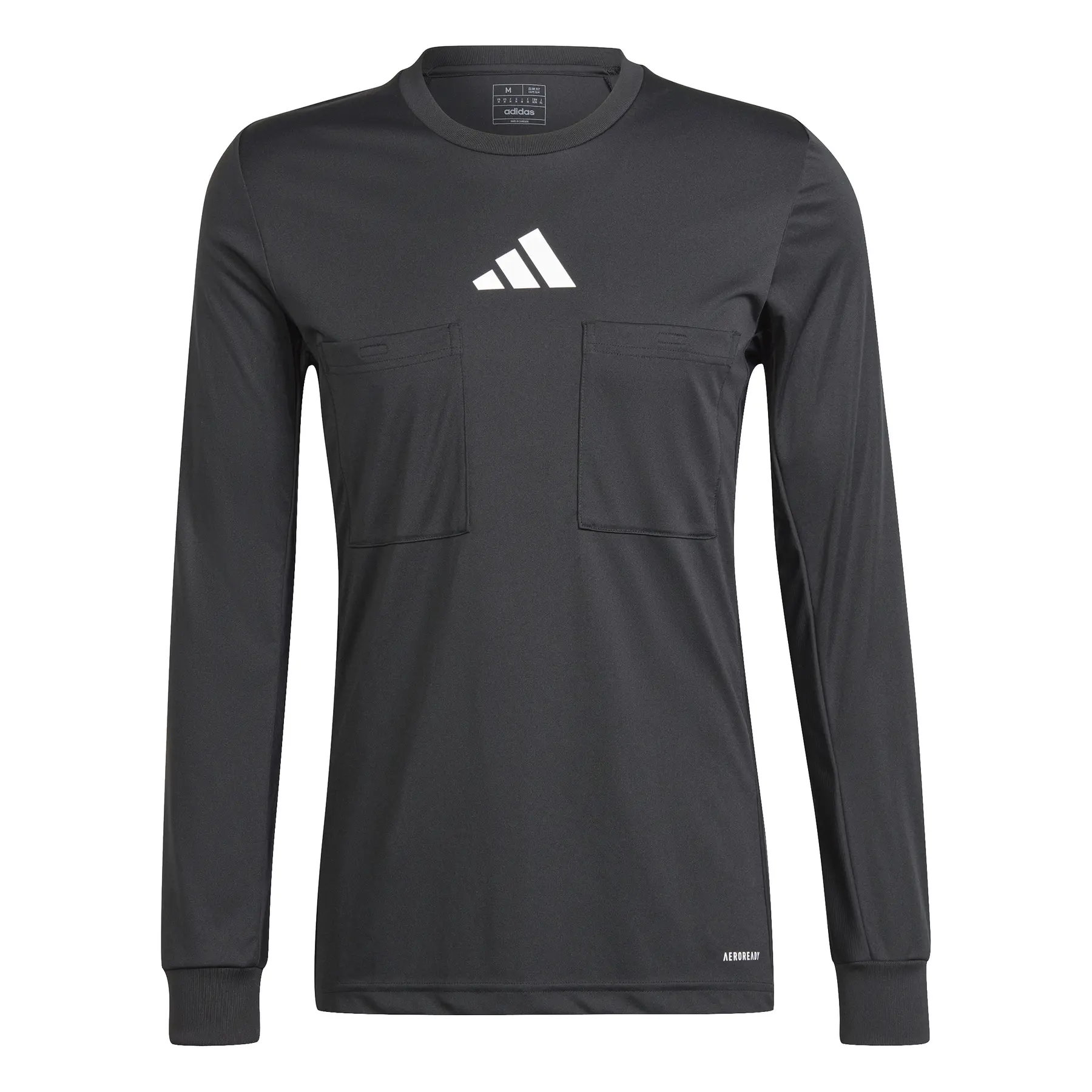 Langarmtrikot Referee 24 - Noir - male - Size: XS