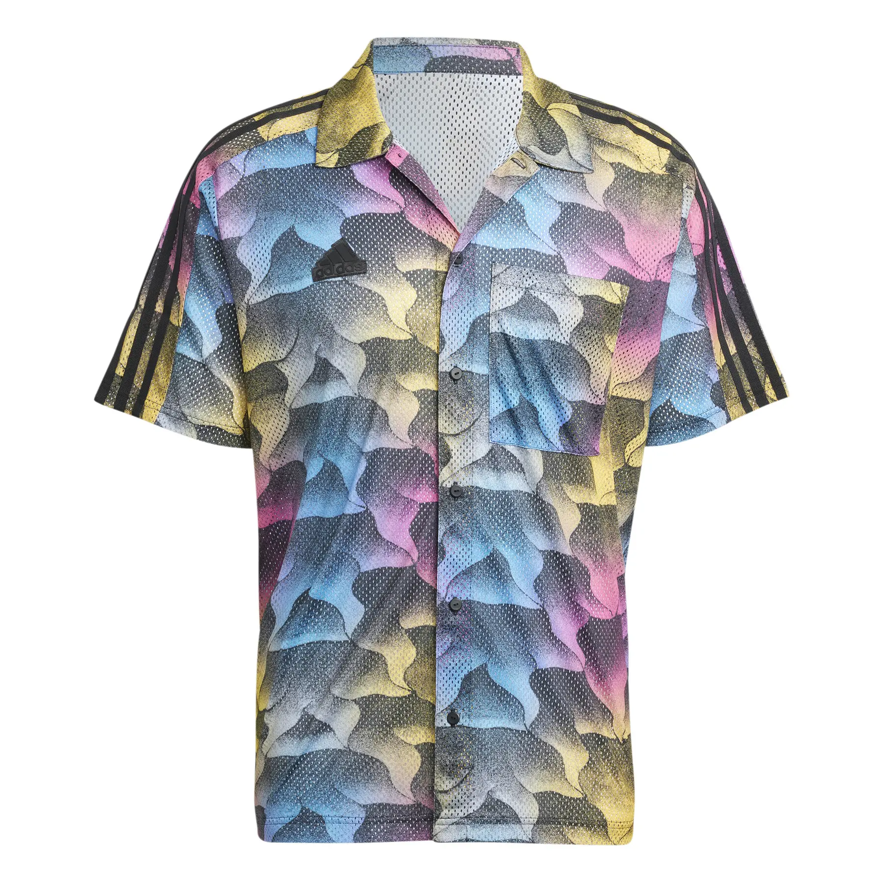 Trikot Tiro Allover Print Mesh Resort - Noir - male - Size: XL