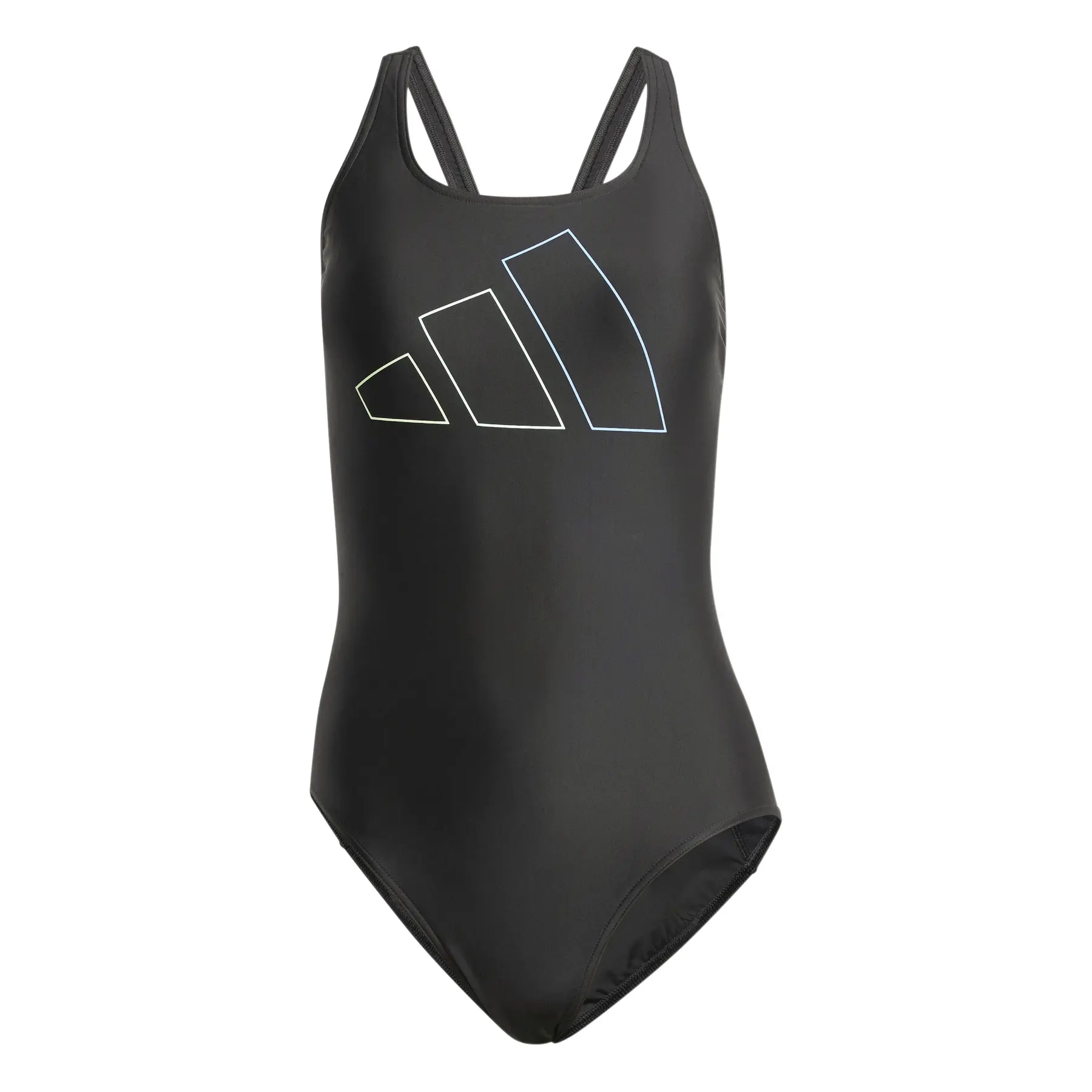 Einteiliger Badeanzug Rücken in x Damen adidas Big Bars