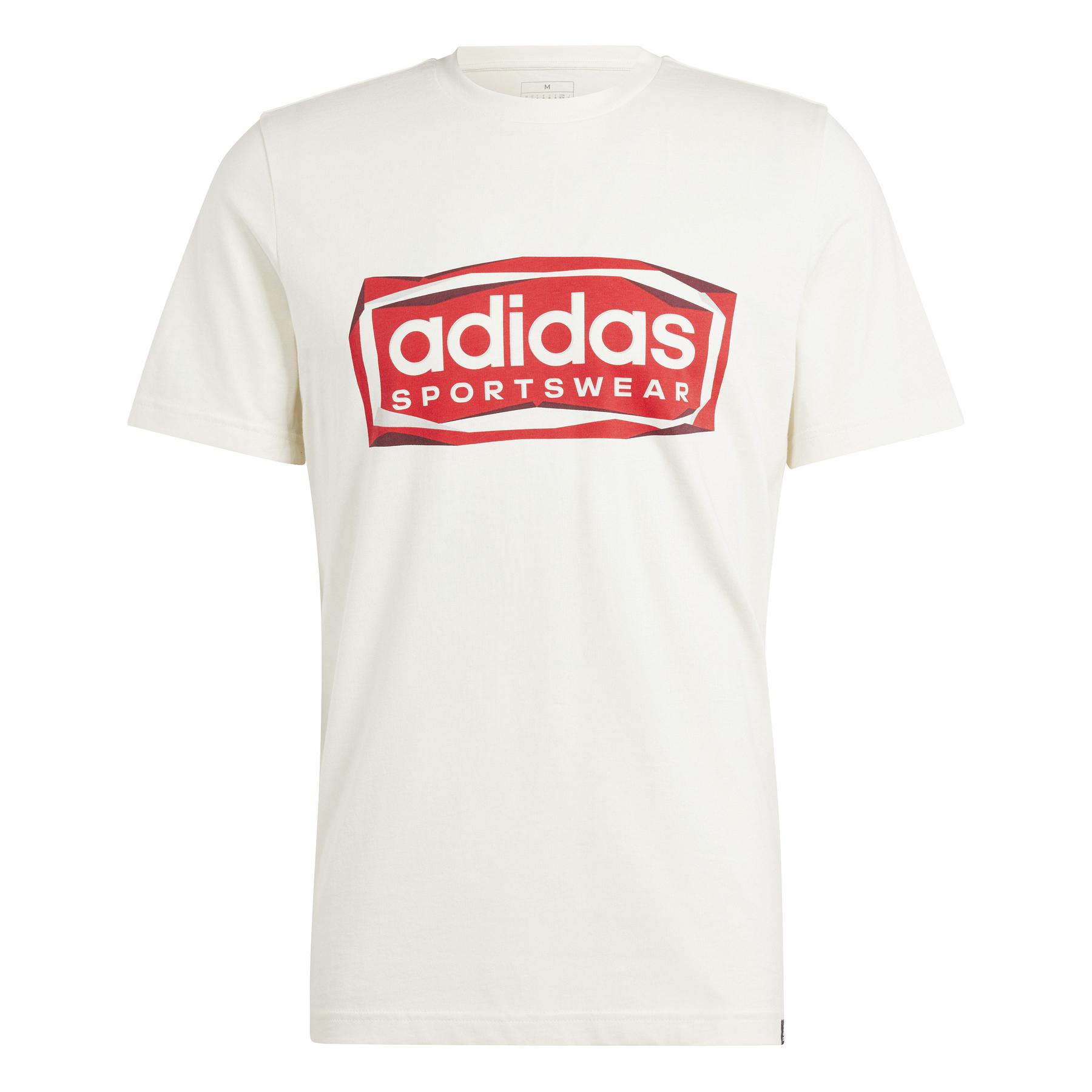 4067886730656 - Grafisches T-Shirt adidas Folded Sportswear