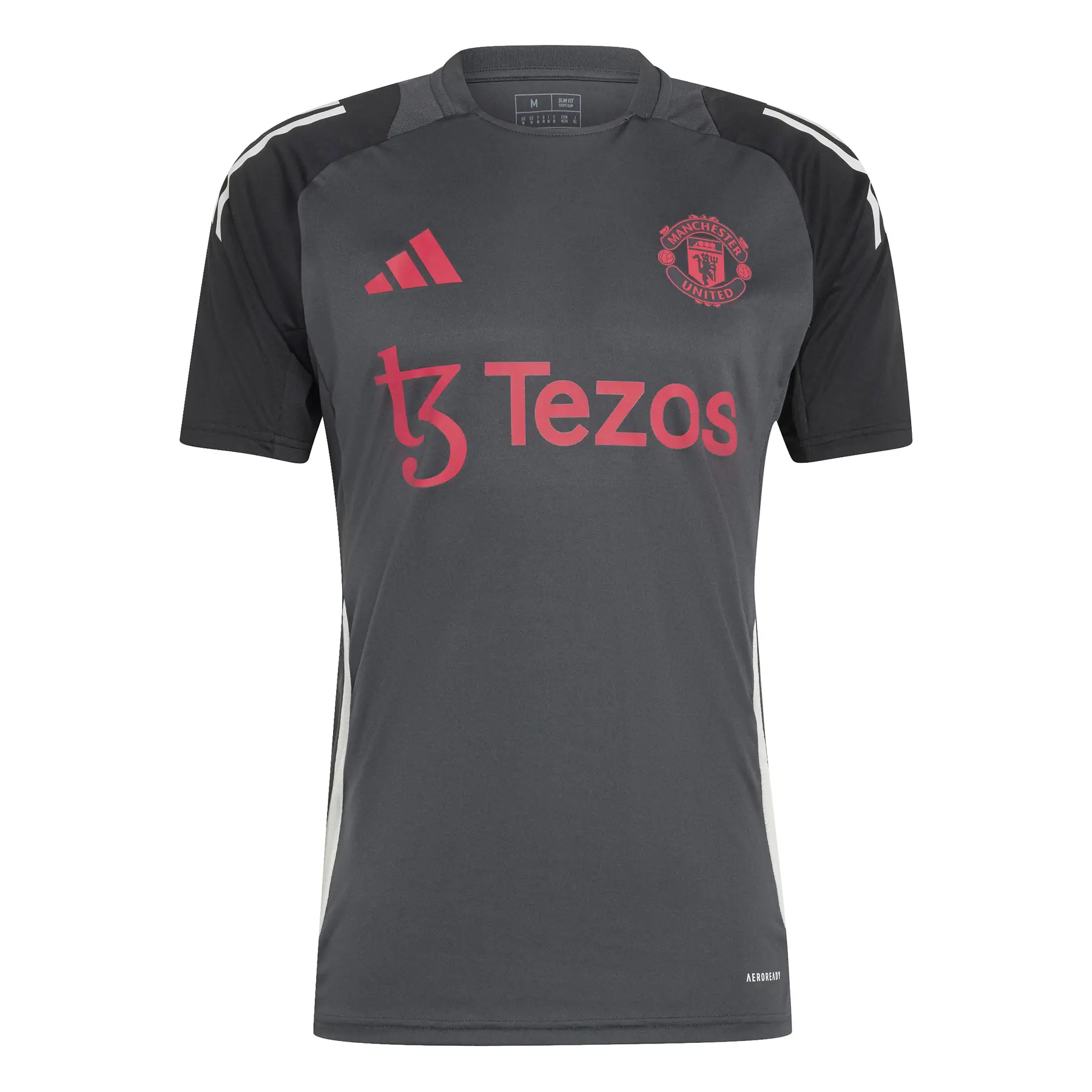 Trainingsshirt Manchester United Tiro 2024/25 - Gris - male - Size: S