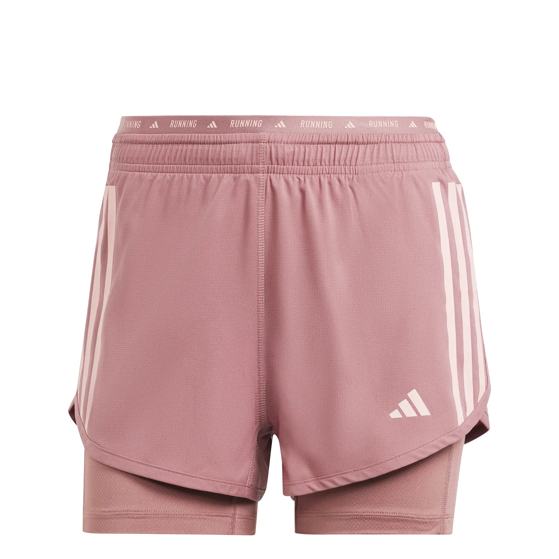 2in1 Shorts für Damen adidas Own the Run 3-Stripes
