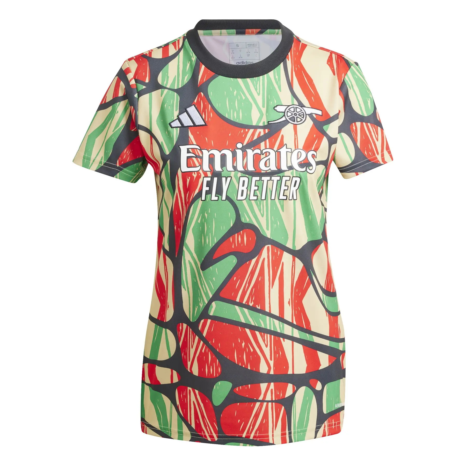 Warm Up Trikot für Damen Arsenal 2024/25 - Rouge - female - Size: XS