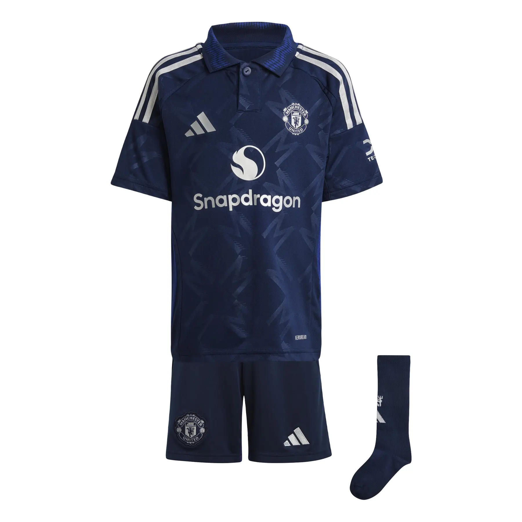 Auswärts Trikotset für Babies Manchester United 2024/25