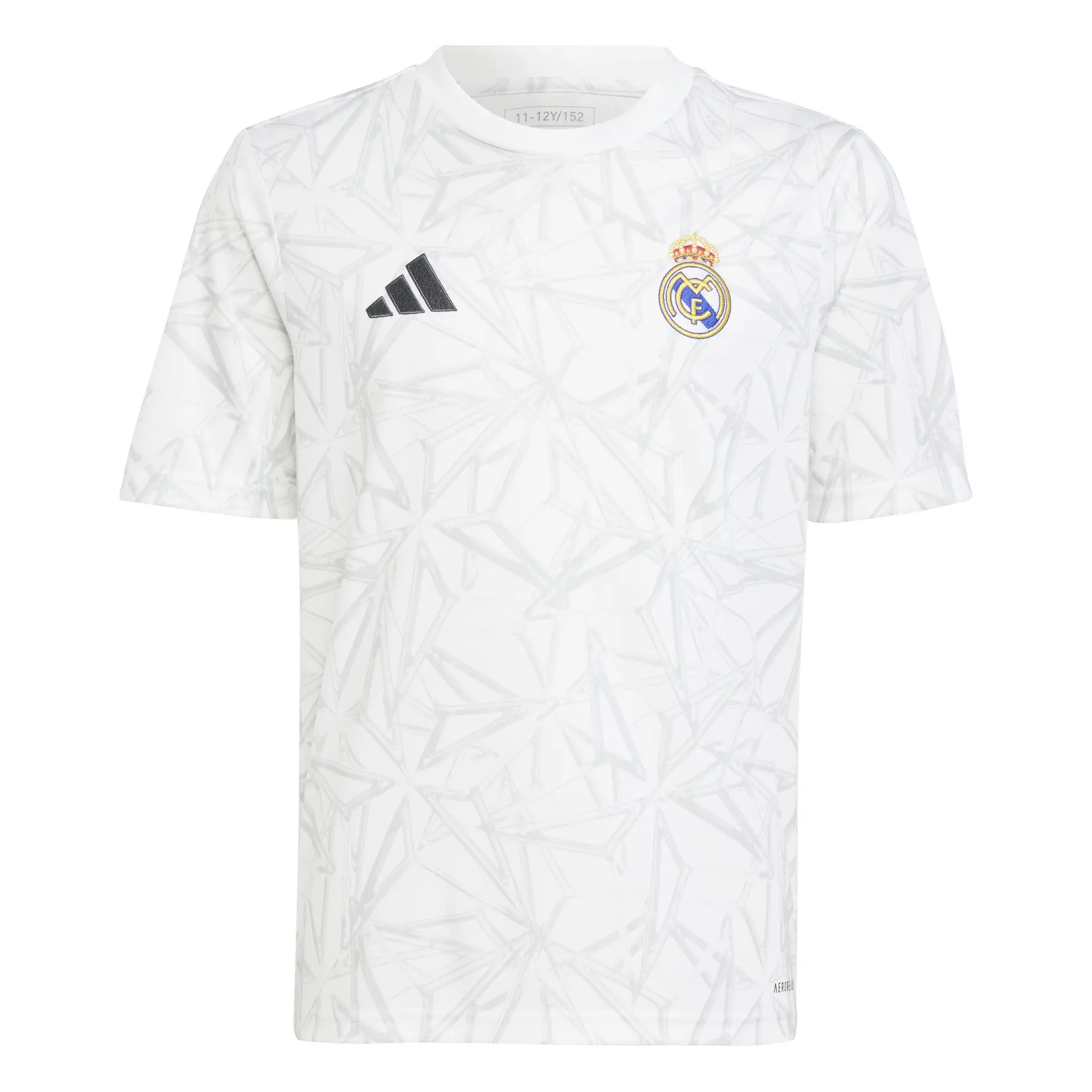 Aufwärmtrikot für Kinder Real Madrid 2024/25 - Blanc - unisex - Size: 13/14 ans